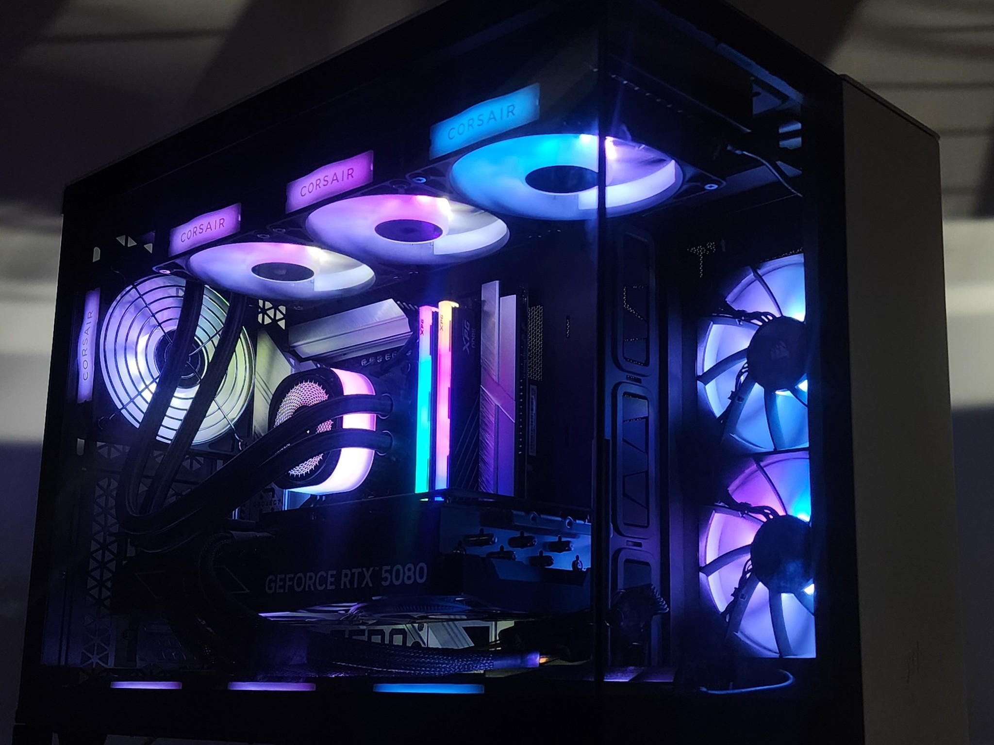 Gaming PC Ryzen 7 9800X3D 32GB RAM 1TB SSD RTX 5080 16GB Windows 11 Computer