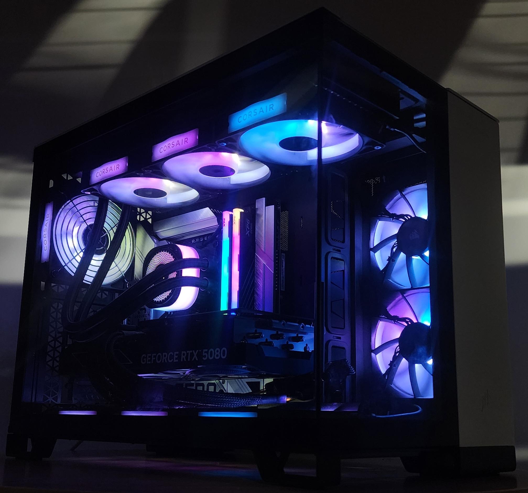 Gaming PC Ryzen 7 9800X3D 32GB RAM 1TB SSD RTX 5080 16GB Windows 11 Computer
