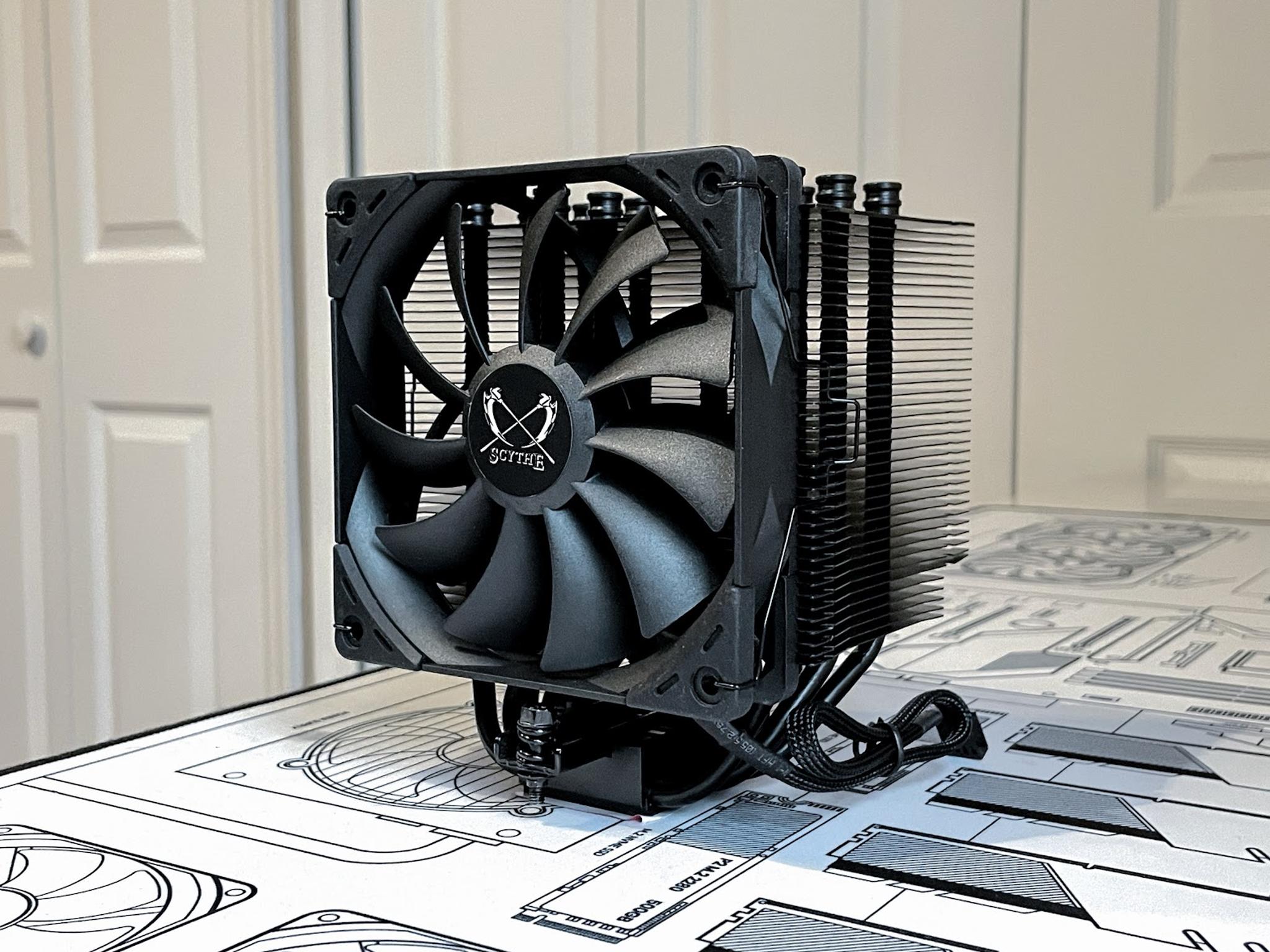 Scythe Mugen 5 Black Edition (SCMG-5100BE) + 2x Arctic P12 PST PWM Case Fans & 8g MX-4 Thermal Paste