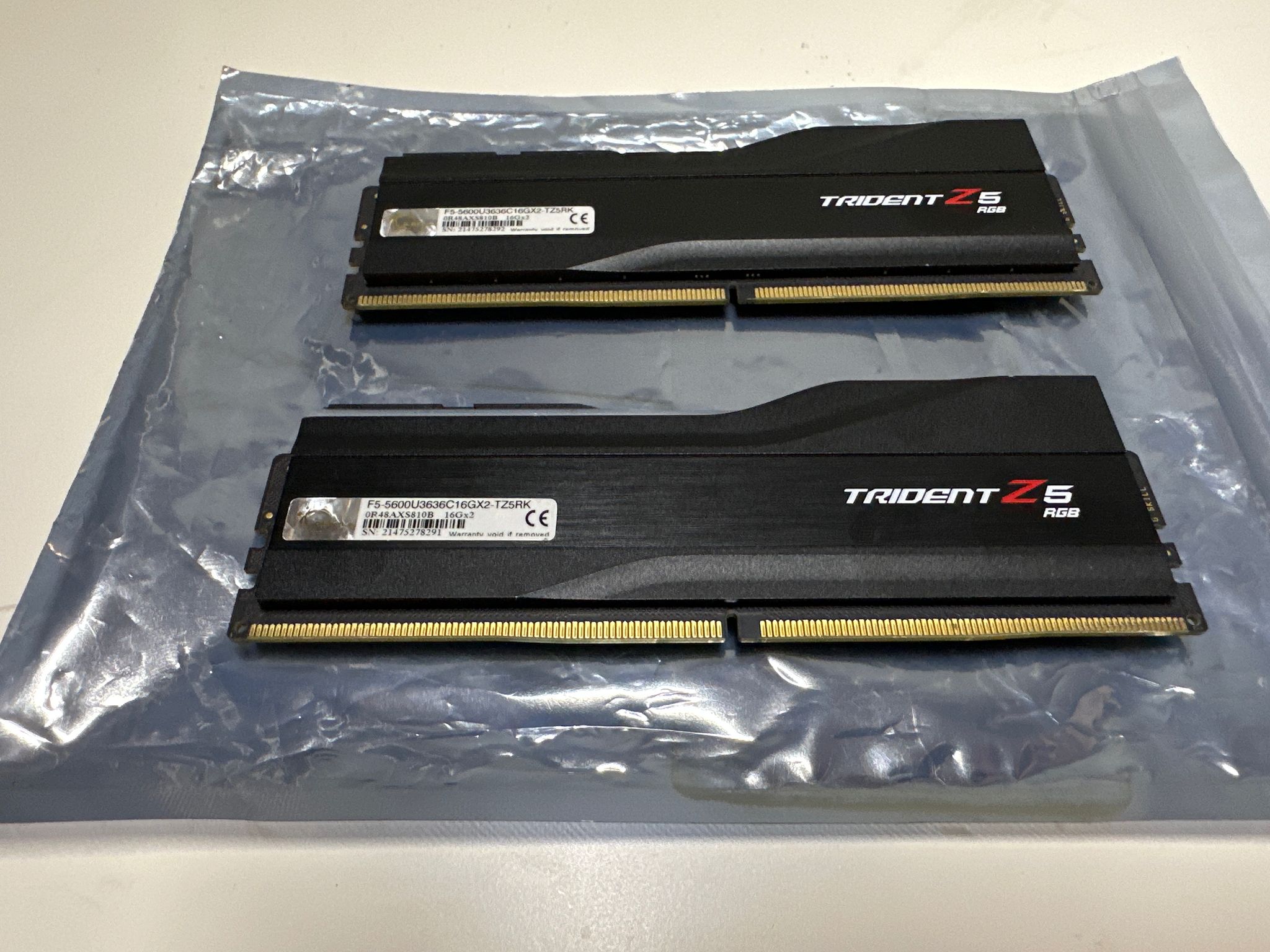 32GB RGB DDR5 5600Mhz - G.Skill Trident Z5