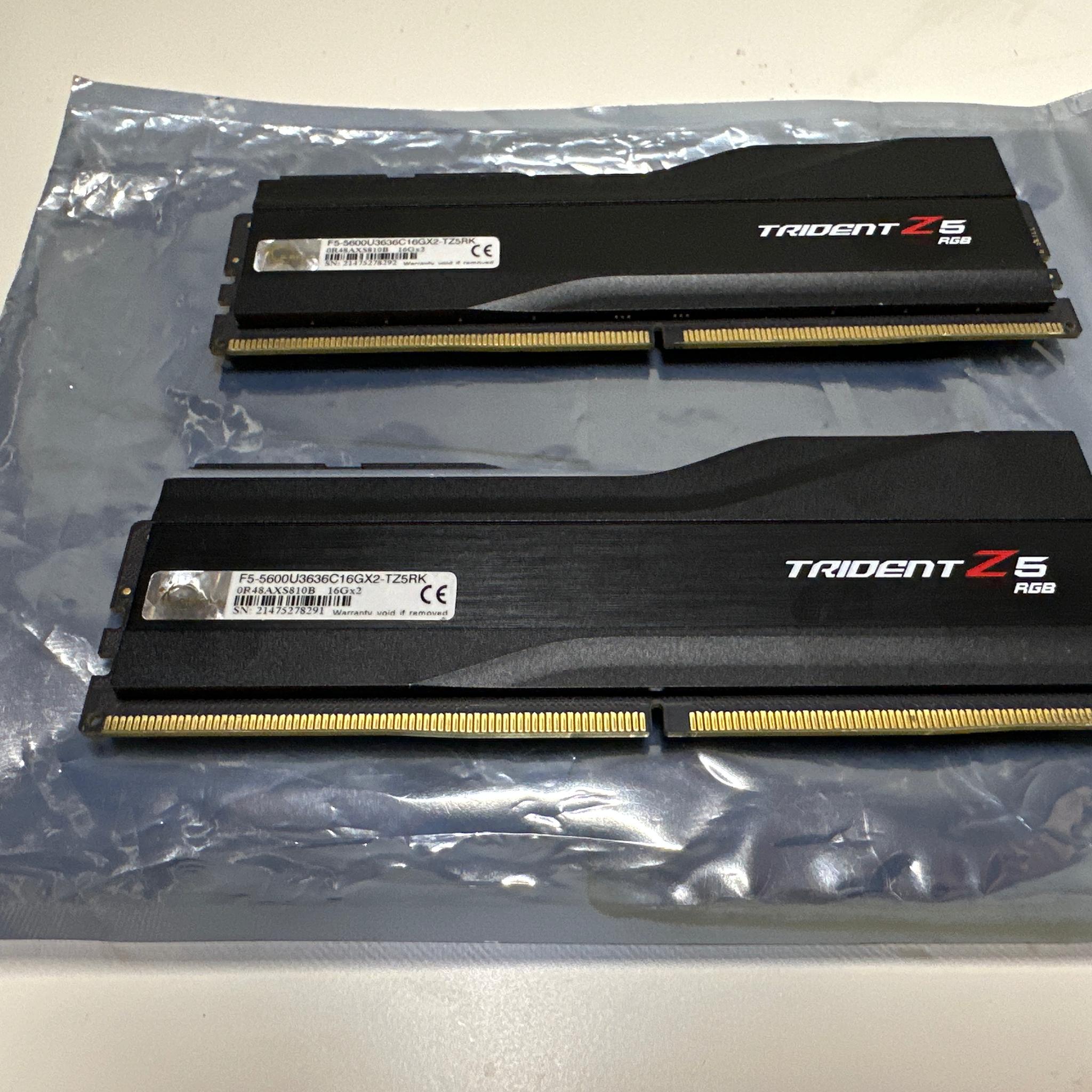 32GB RGB DDR5 5600Mhz - G.Skill Trident Z5