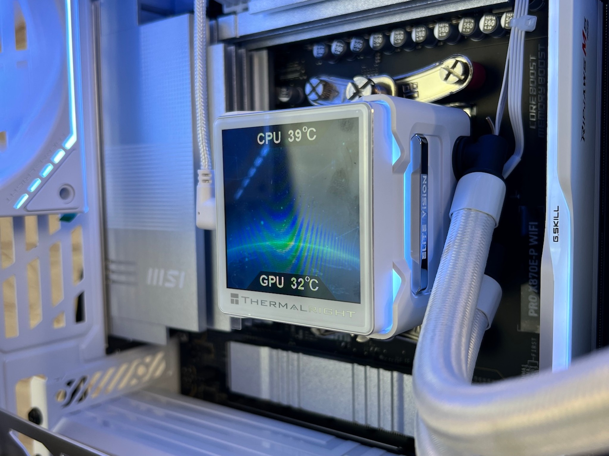 The Touch👈 RTX 5080 Master ICE ❄️ Ryzen 7 9800X3D ❄️ 64GB RAM ❄️ 4TB M.2 ❄️ WIFI 7 🎮 Game Bundle