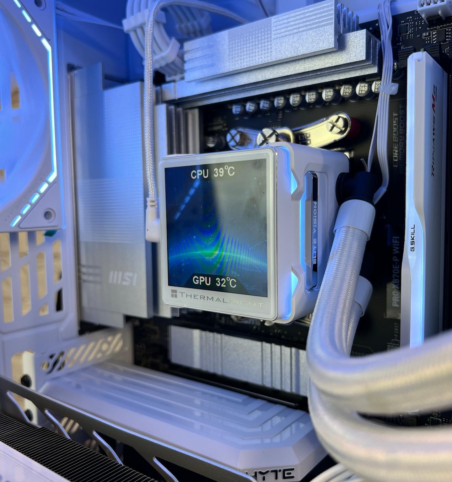 The Touch👈 RTX 5080 Master ICE ❄️ Ryzen 7 9800X3D ❄️ 64GB RAM ❄️ 4TB M.2 ❄️ WIFI 7 🎮 Game Bundle