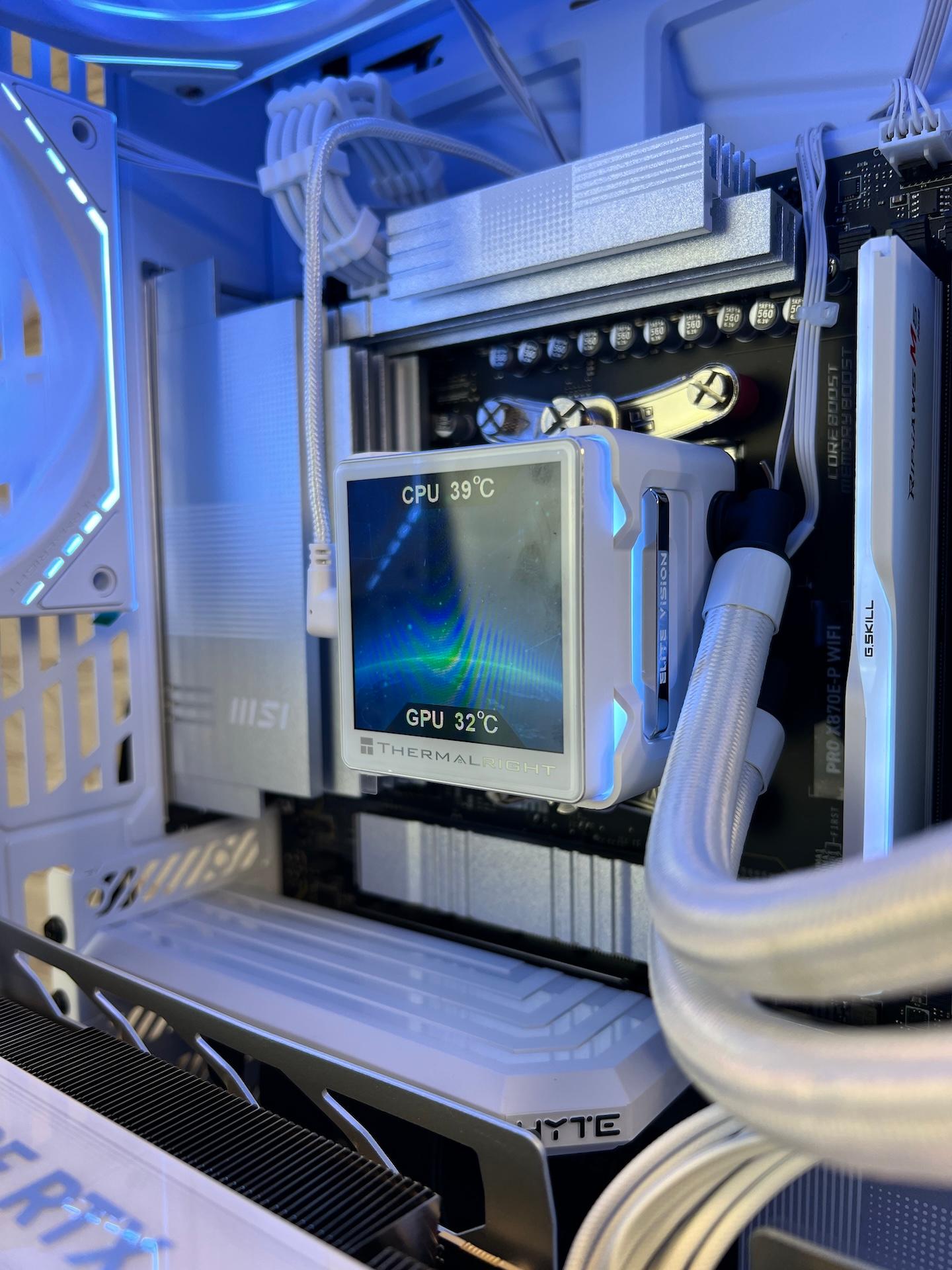 The Touch👈 RTX 5080 Master ICE ❄️ Ryzen 7 9800X3D ❄️ 64GB RAM ❄️ 4TB M.2 ❄️ WIFI 7 🎮 Game Bundle