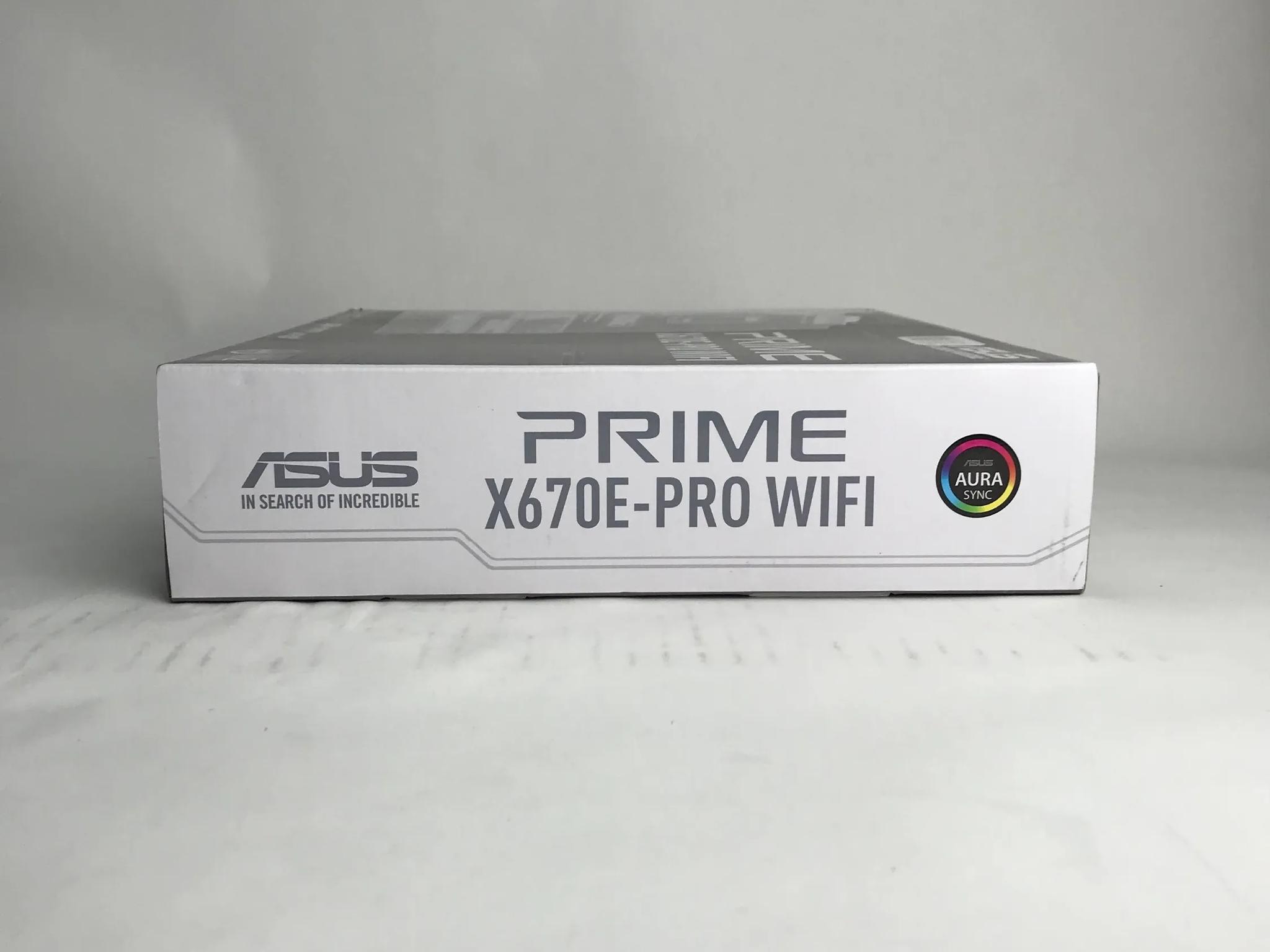 BNIB | ASUS PRIME X670E-PRO WIFI Socket AM5, AMD Motherboard
