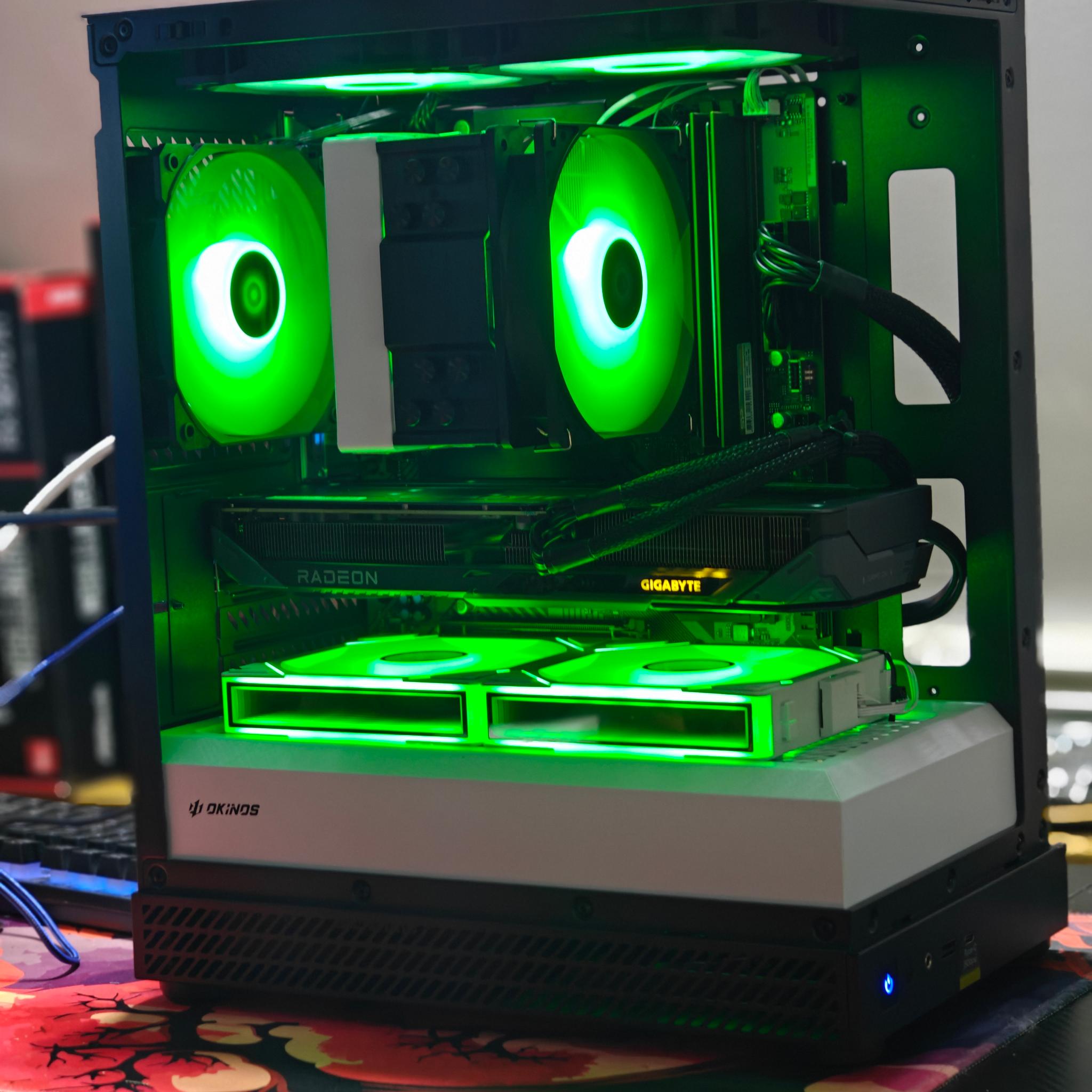 Gaming PC|AMD Ryzen 5 7600|AMD Radeon RX 9060 XT|1 TB NVME SSD|32 GB DDR5 6000|Windows 11 Home