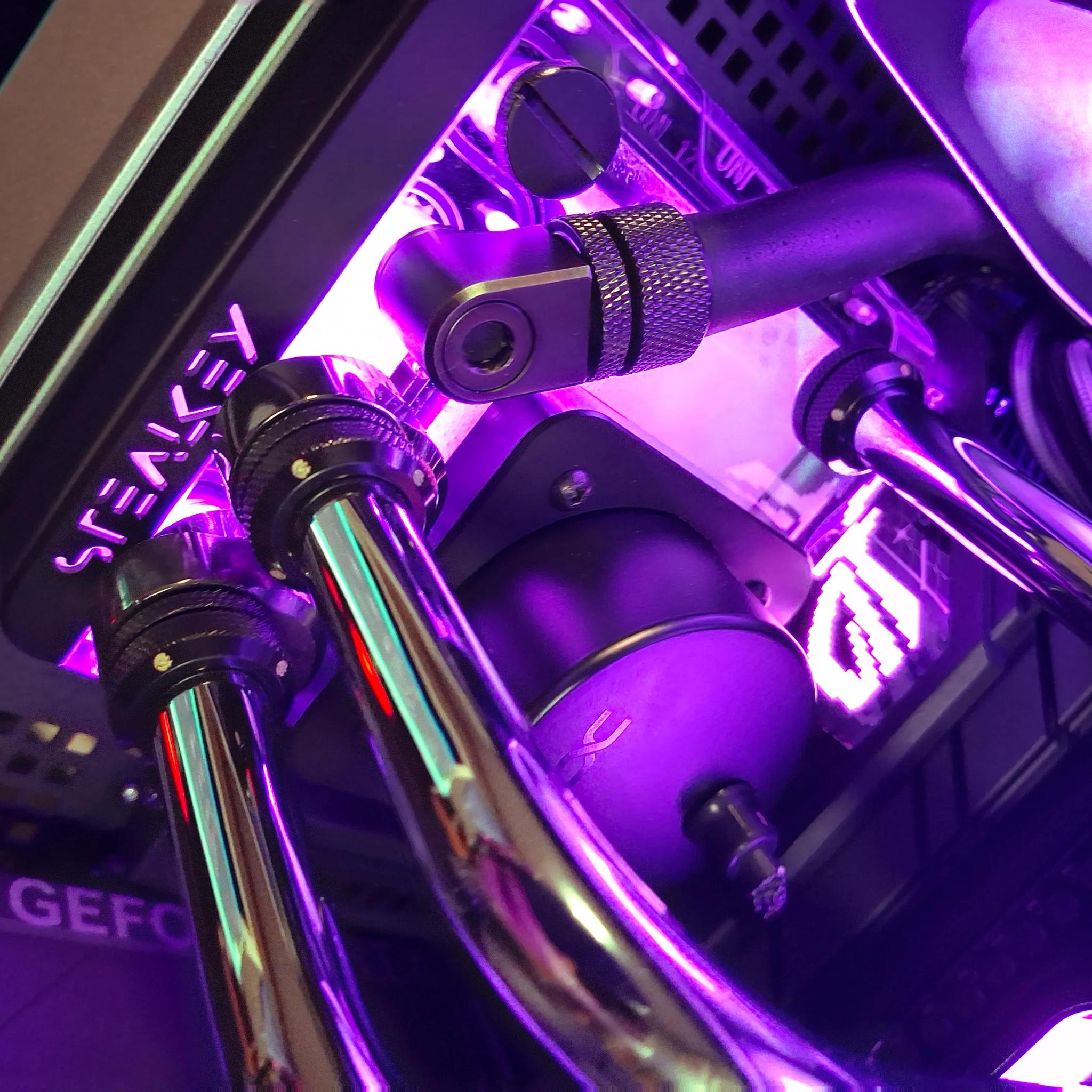 Custom Liquid-Cooled AMD Ryzen 7 9800X3D, Asus Astral OC RTX 5080, 32GB DDR5, 2TB SSD, 1000w