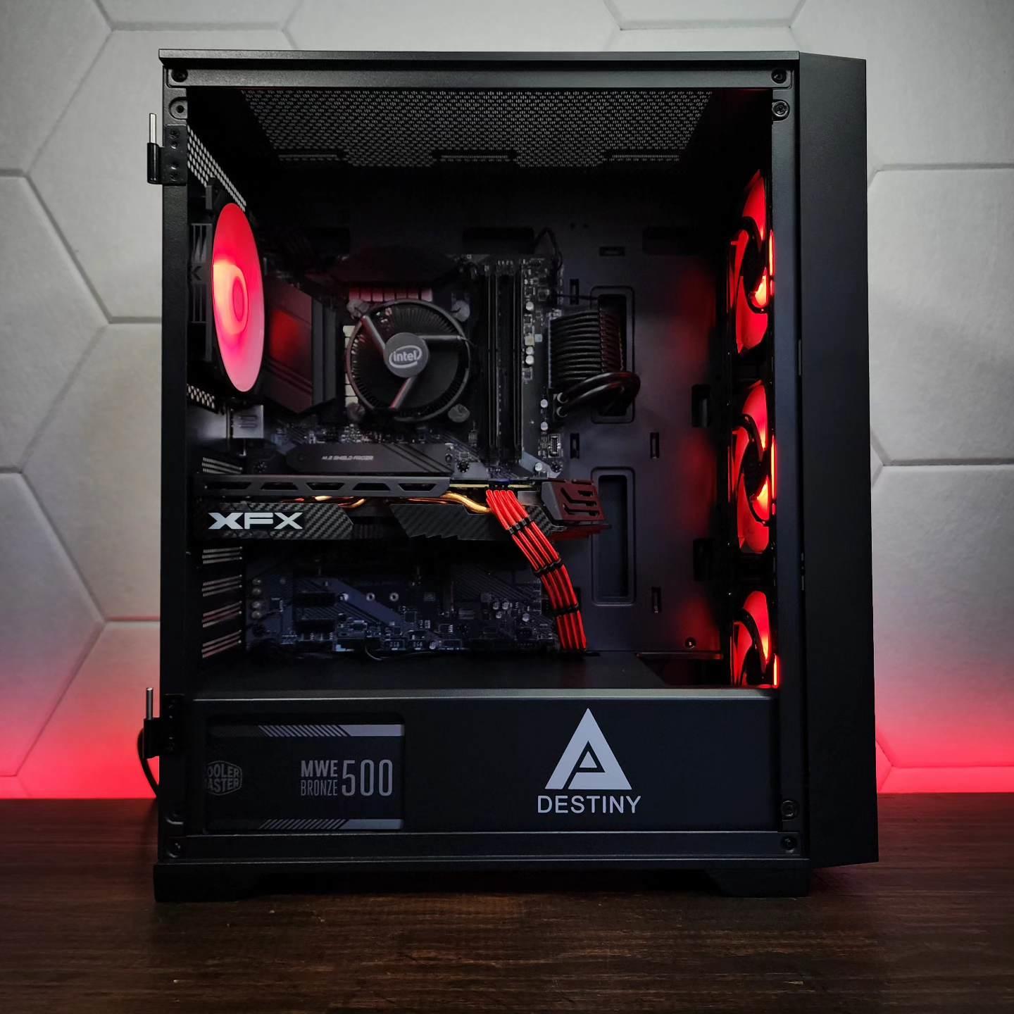 ❤️🖤❤️ RX 580 8GB // Core i3 10100F // 16GB 3600MHz // 500GB NVMe Gen4
