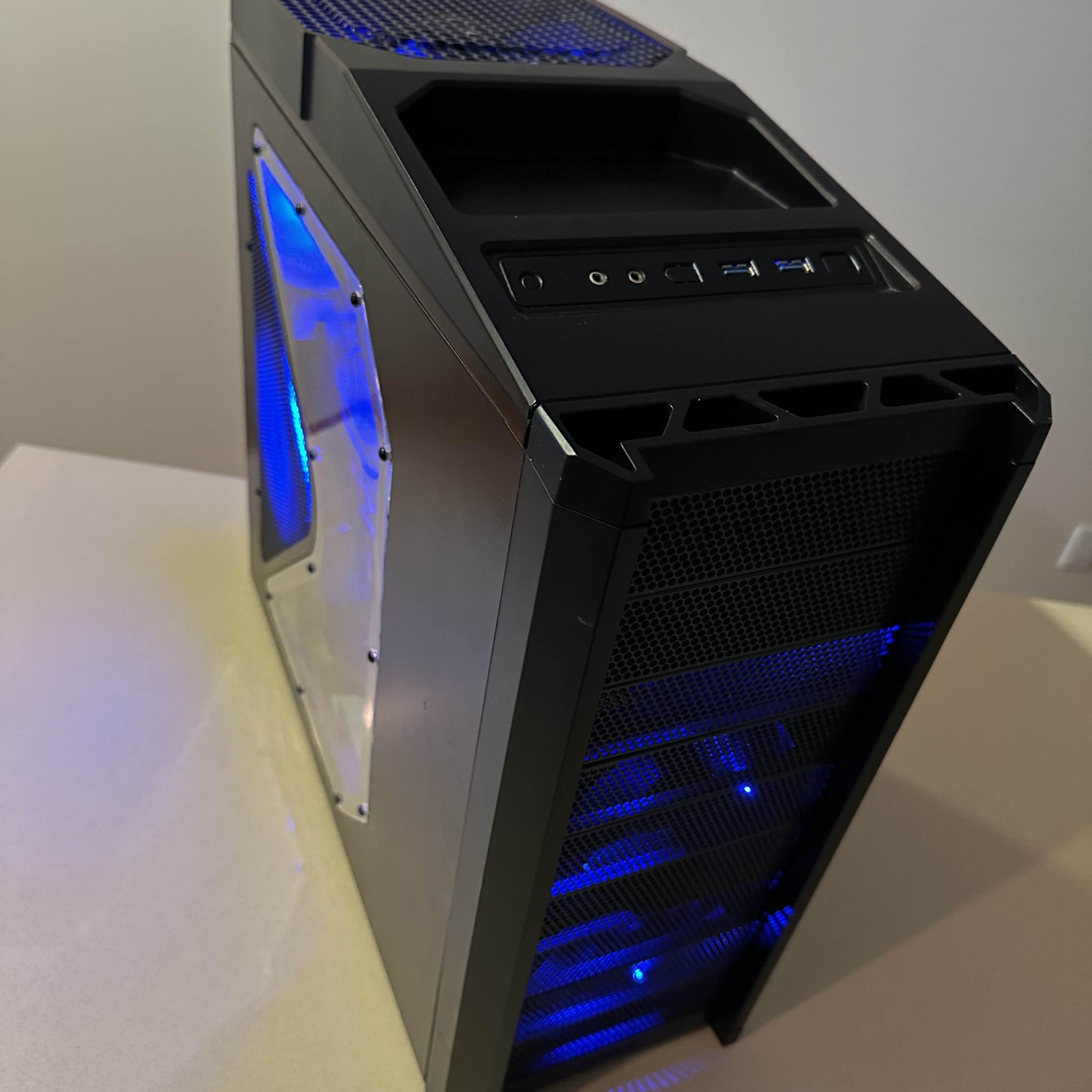 Starter Gaming PC – Intel Core i7-3770K | MSI AMD R9 390X | 16GB RAM | 500GB SSD & 1TB HDD | Win10