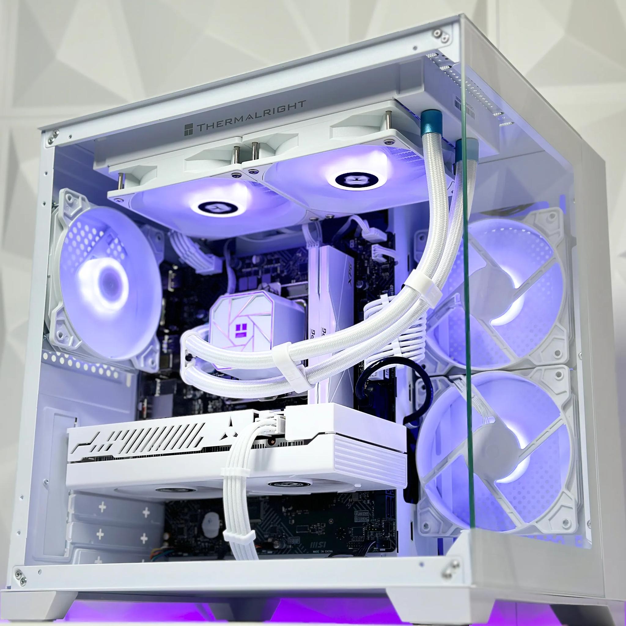 ❄️ · 🥶||Liquid Cooled Gaming PC❄️AMD RX 6600M 8GB❄️Intel 13100F❄️16GB DDR4❄️1TB NVME