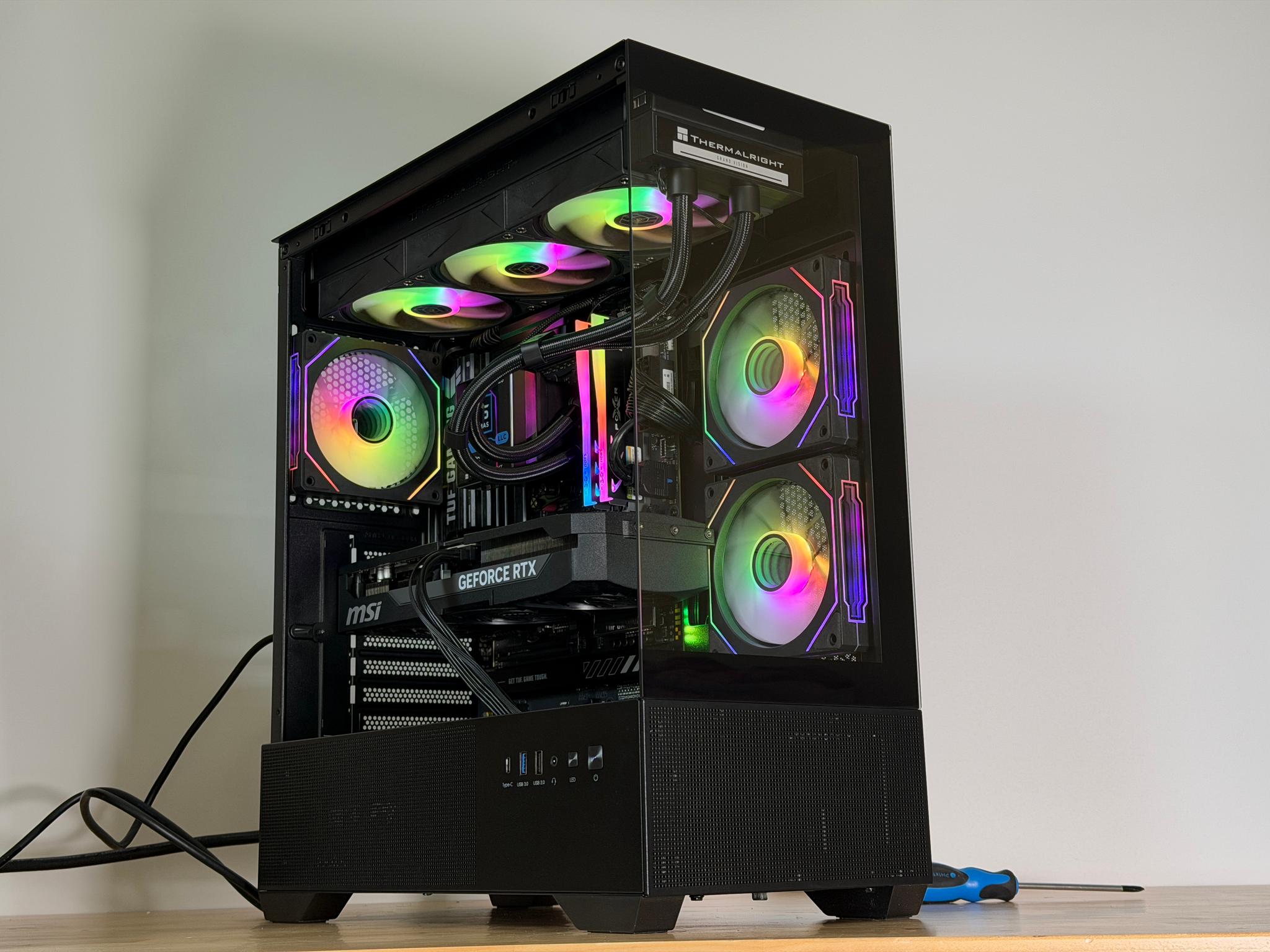 RTX 5080 Ryzen 9700x Gaming PC 32GB DDR5 6000MHZ 2TB SSD