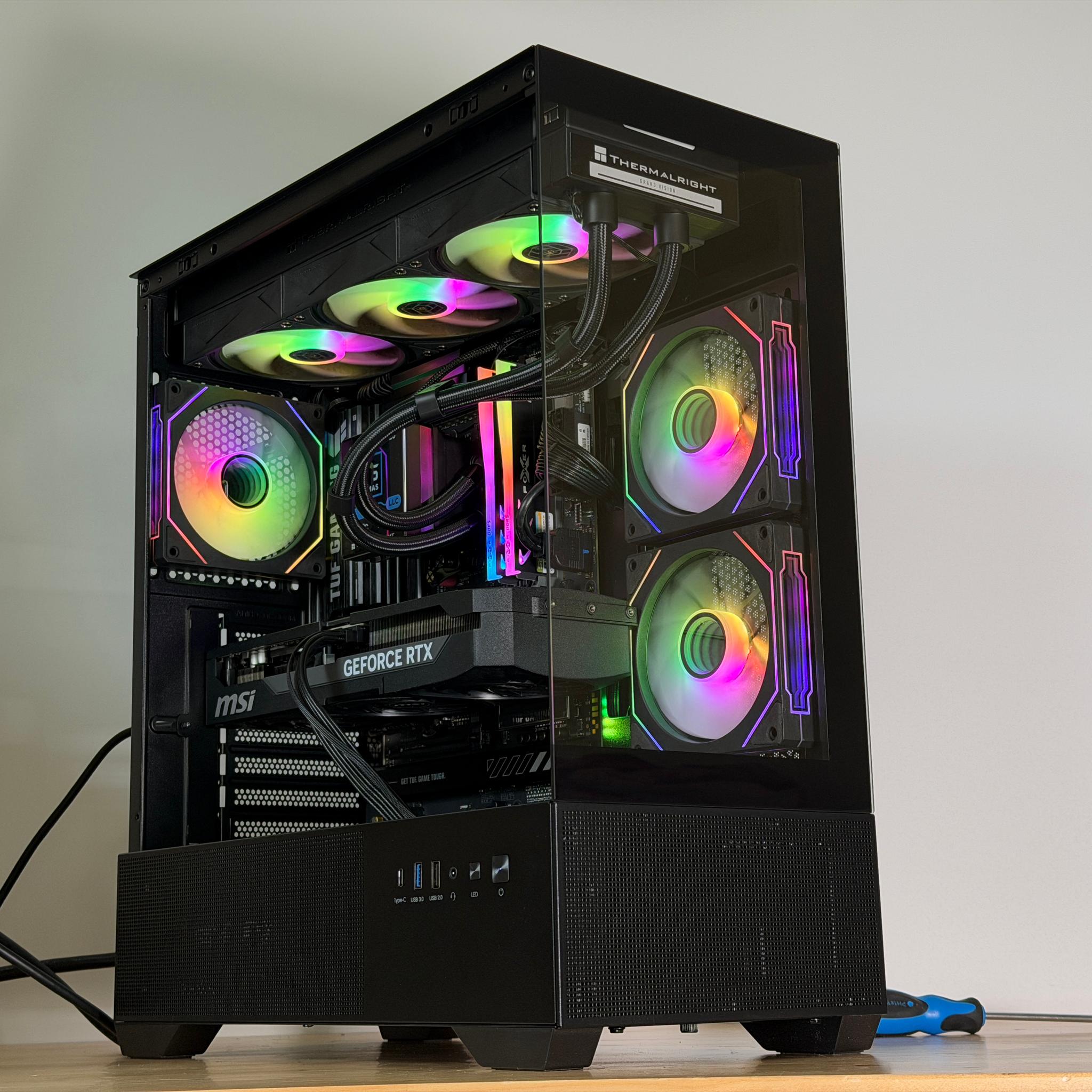 RTX 5080 Ryzen 9700x Gaming PC 32GB DDR5 6000MHZ 2TB SSD