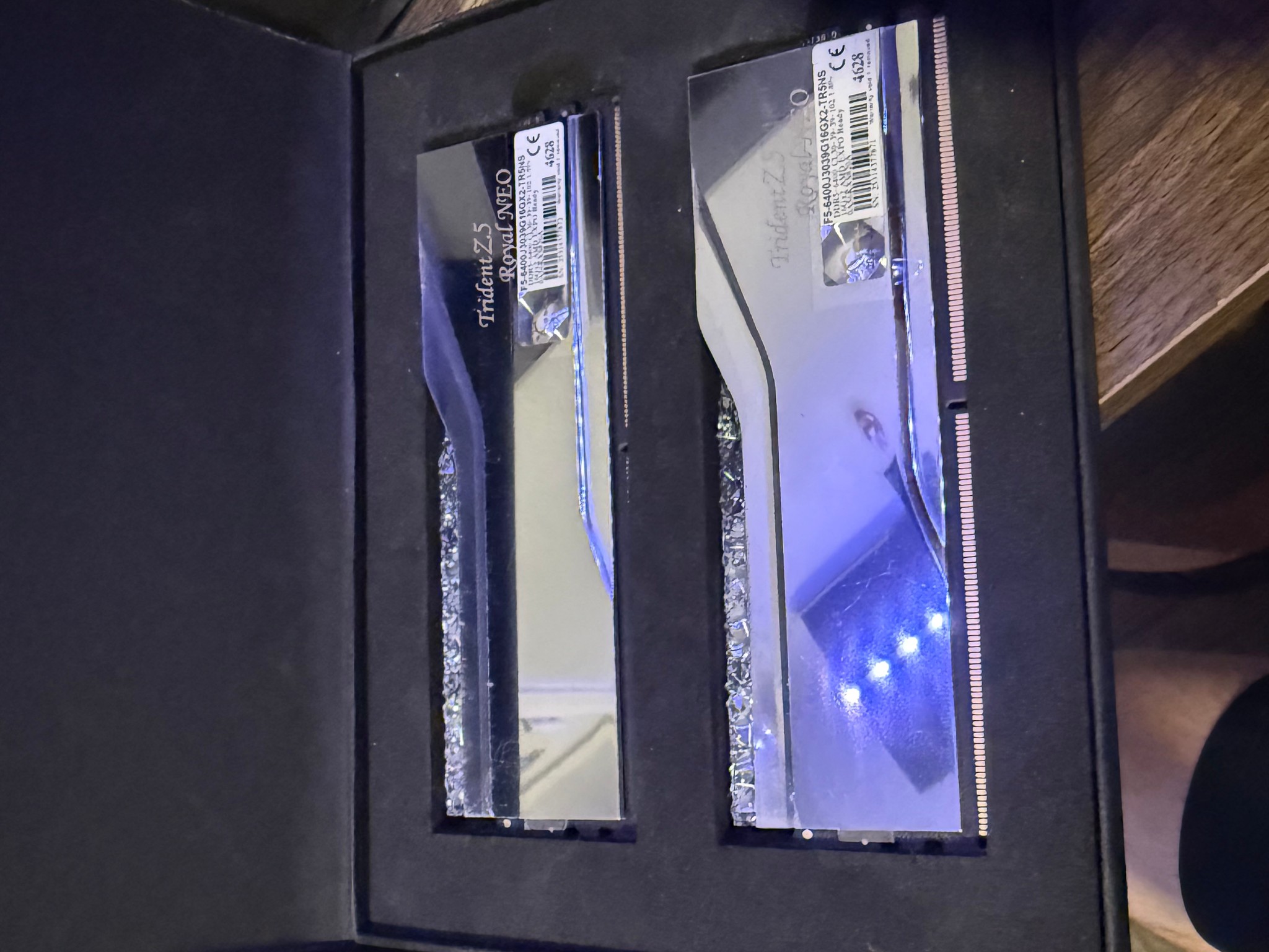 G. Skill Trident Z5 Royal NEO 32GB Kit (2x16g) CL30 6400 Mt/s Practically New FAST DDR5 EXPO XMP AMD