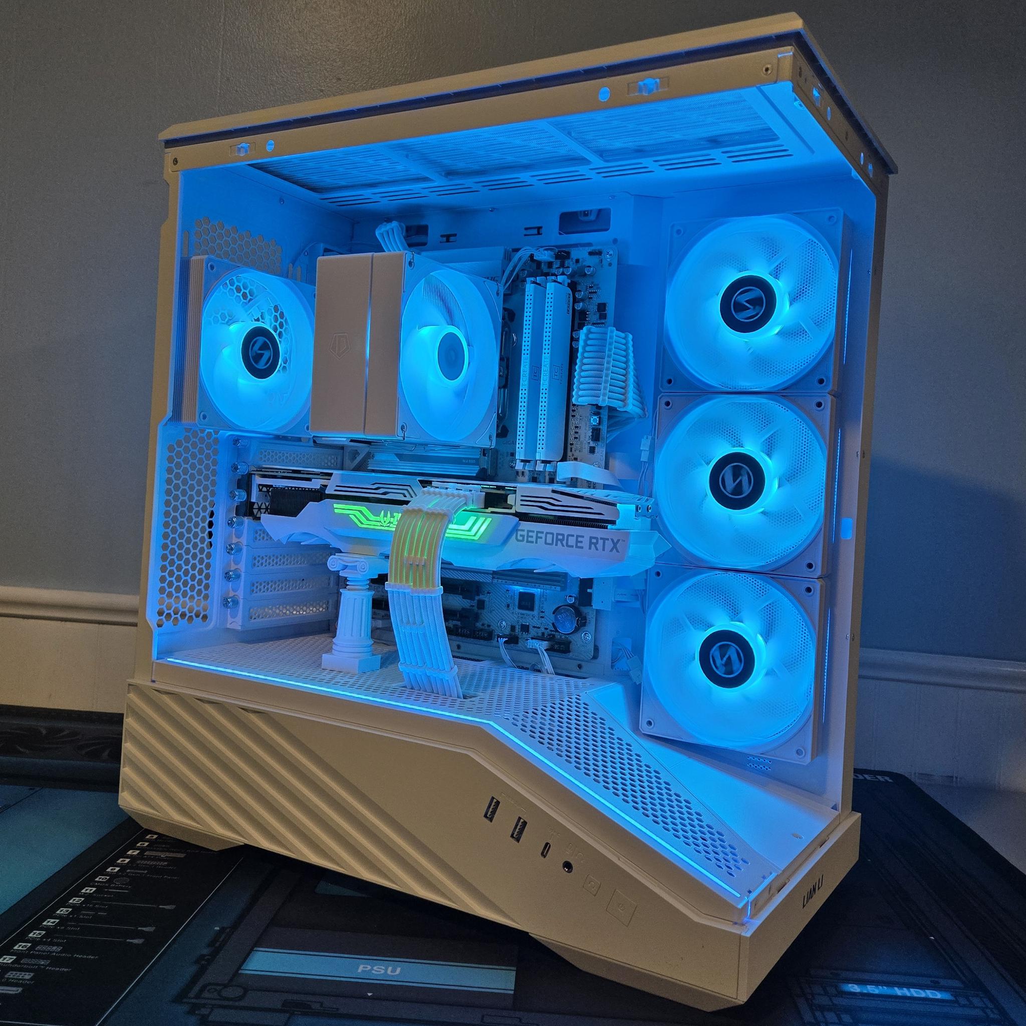 ⚪White 1440p PC ⚪|Ryzen 5 7600 |RTX 3080 10GB|16GB DDR5|1TB NVME|Wifi/BT|⚪Win 11 Pro⚪