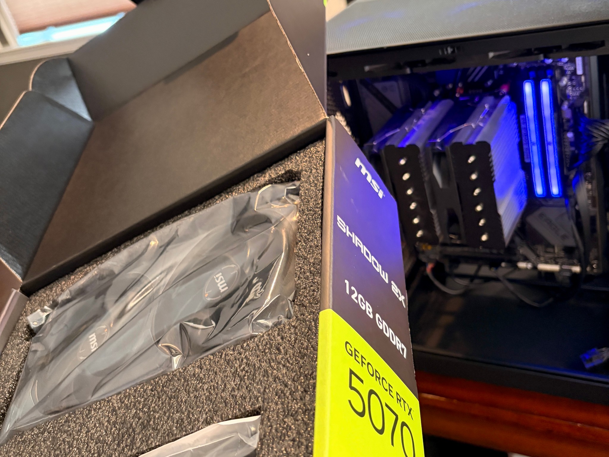 RTX 5070 + Ryzen 7 9700x Gaming/Workstation PC | 32GB DDR5 | 4TB Storage | 1300WGold PSU | Free Ship