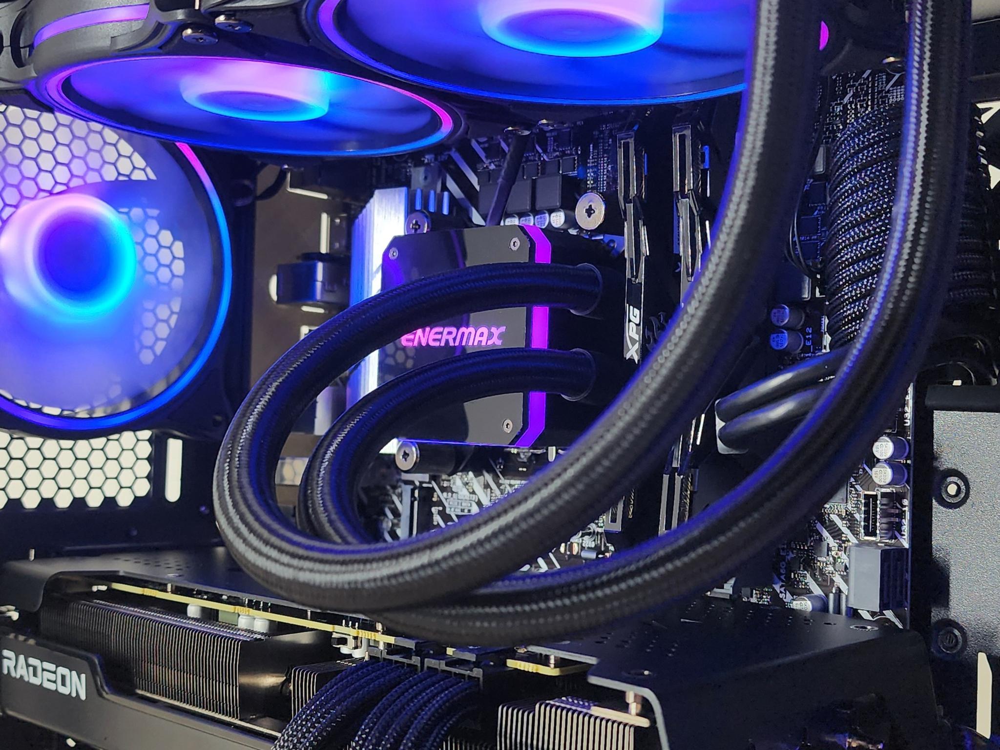 Gaming PC i5-12600KF 16GB RAM 1TB SSD RX 7600 XT 16GB Windows 11 Computer