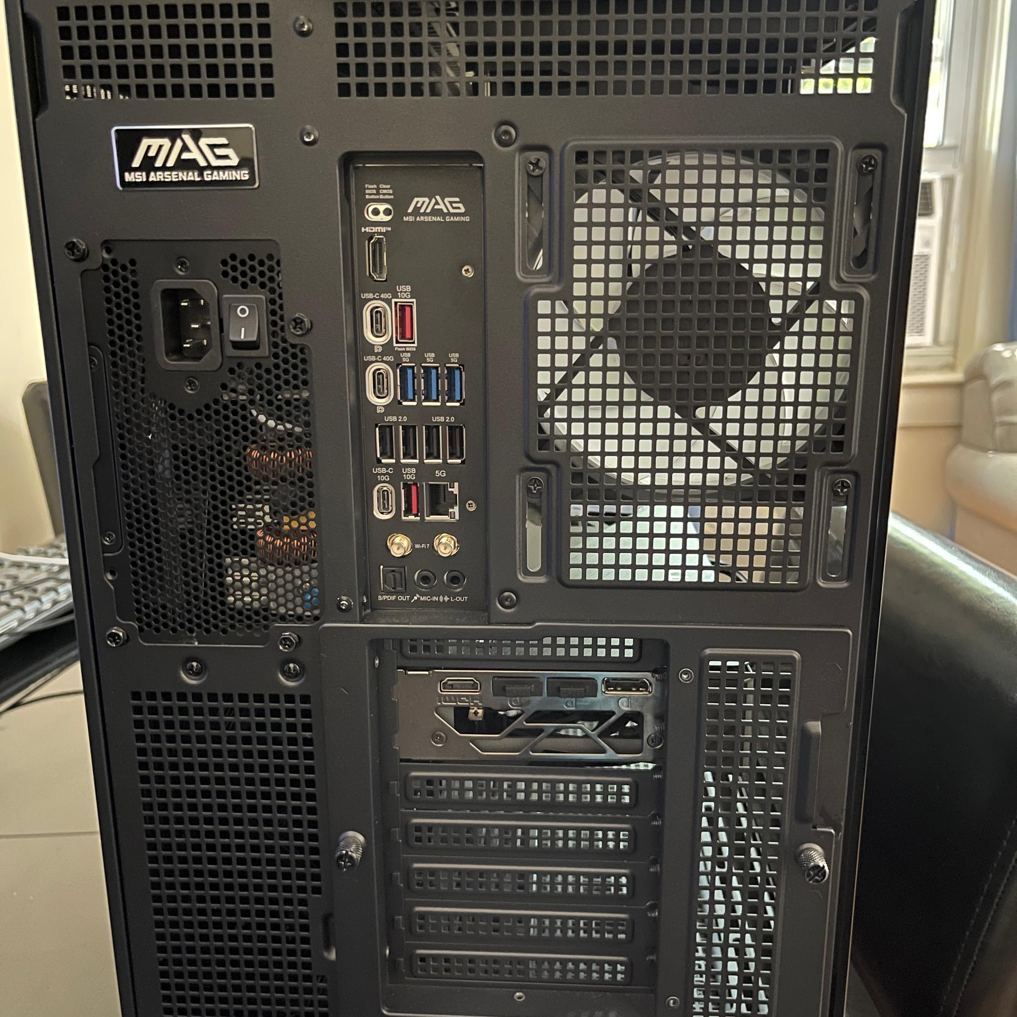 🐉ALL MSI PC / RTX 5070 / Ryzen 7 9700x/ 32gb DDR5/ 1Tb/ liquid cooled