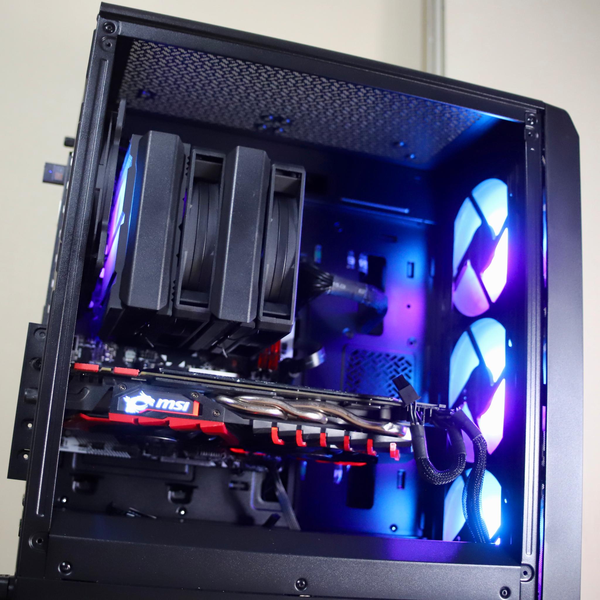 RYZEN 7 2700x, GTX 1070, 32gb Ram ARGB GAMING PC