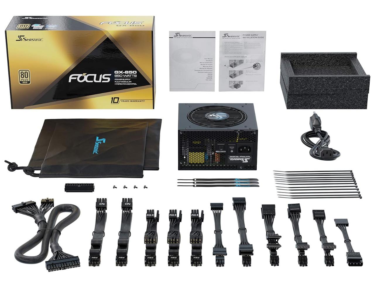 Seasonic Focus GX-850 850W Fully Modular PSU