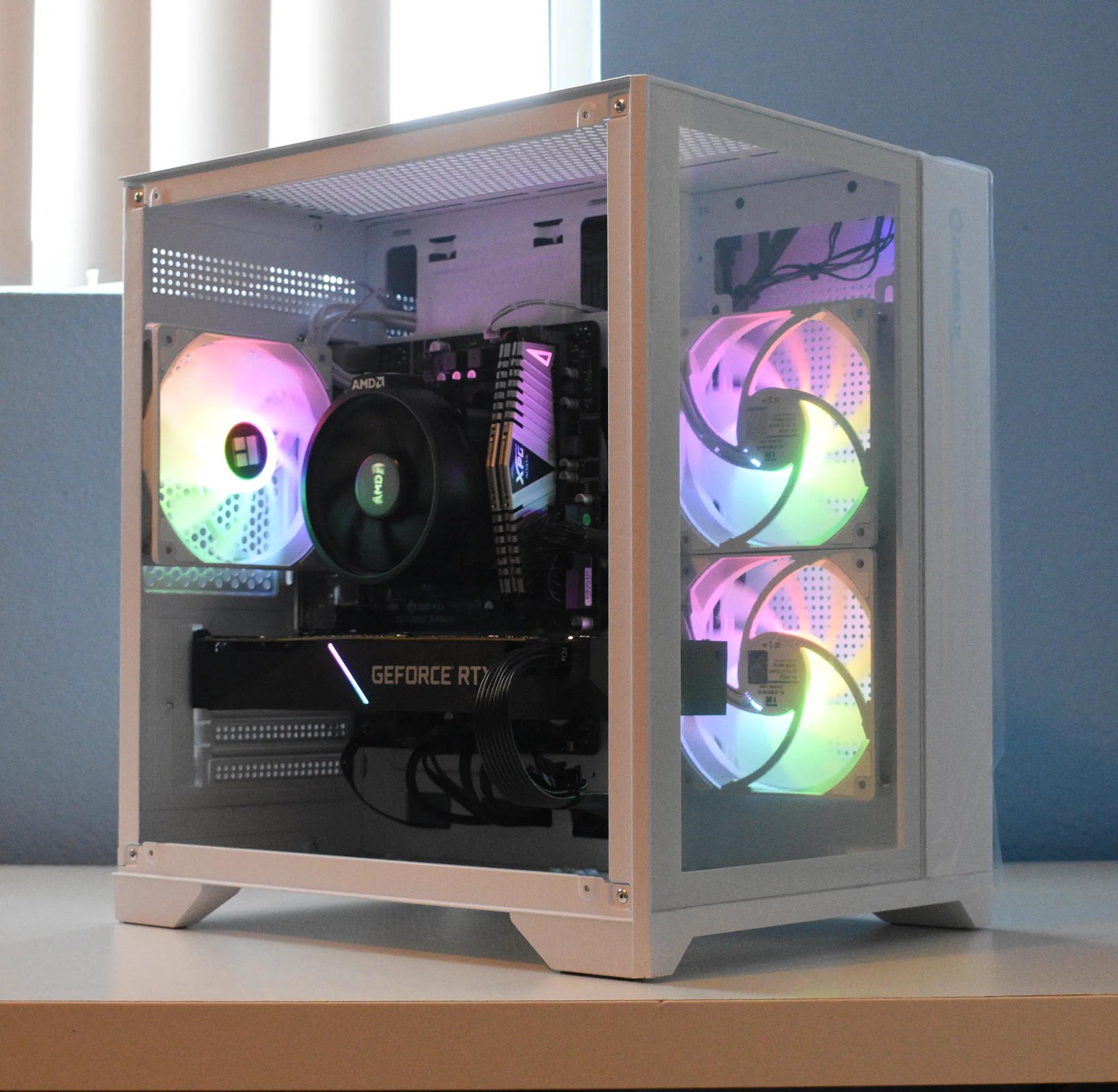 Ryzen 7 RGB RTX Gaming PC | Ryzen 7 2700 | RTX 2060 6G | 16GB DDR4 | 120GB SSD | 1TB HDD Gaming PC