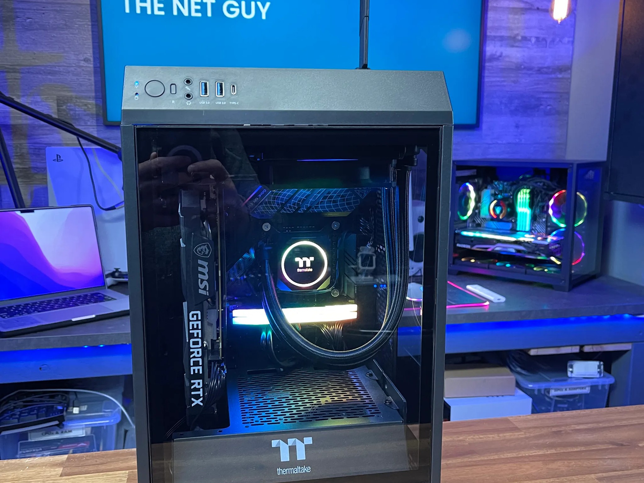 Mid-Range Thermaltake Tower 100 Gaming PC
