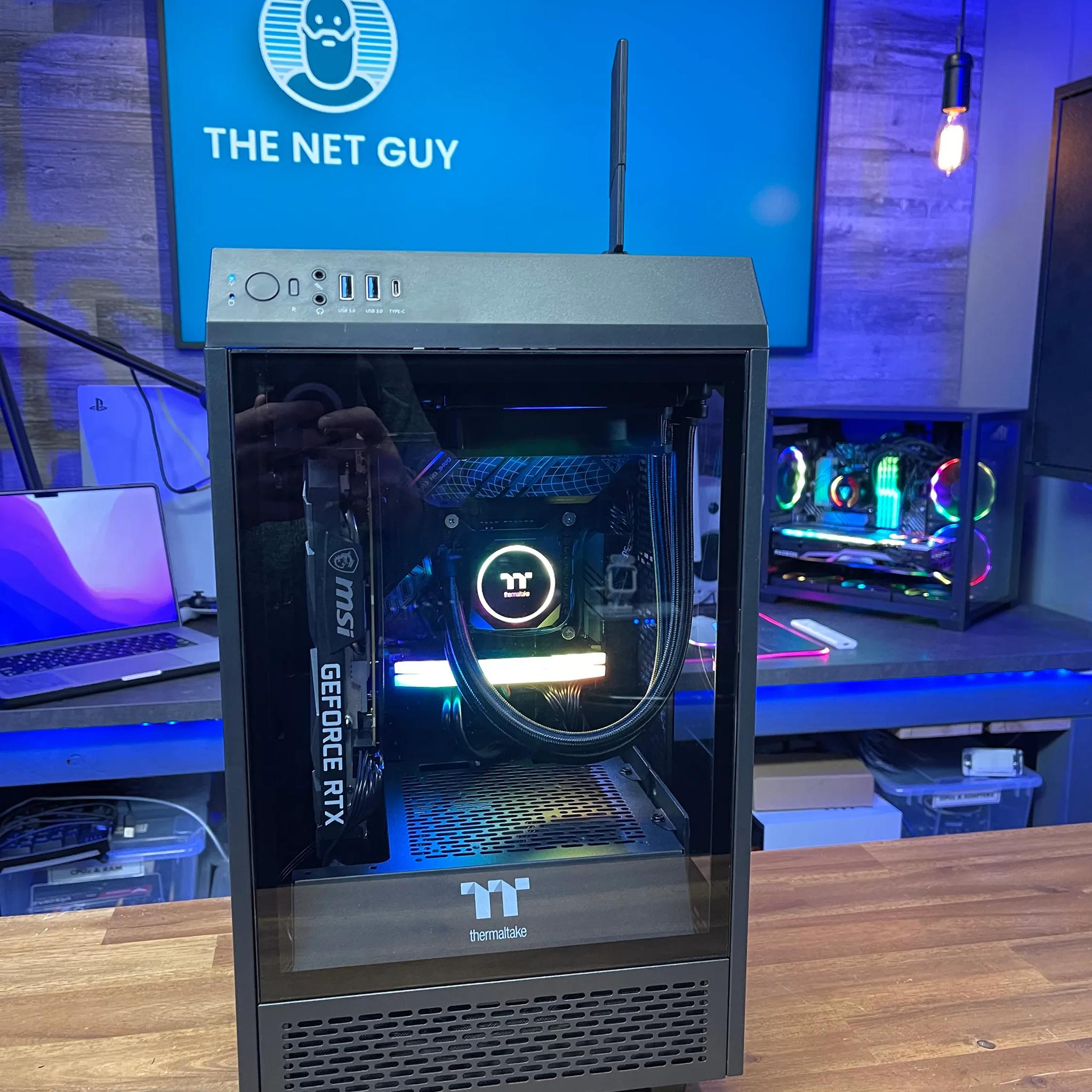 Mid-Range Thermaltake Tower 100 Gaming PC