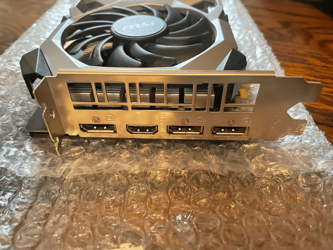 MSI GTX 1660Ti Ventus XS 