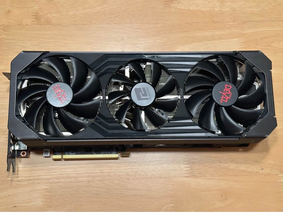 PowerColor RX 6900 XT Red Devil AMD Radeon Overclocked Triple-Fan 16GB GDDR6 PCIe 4.0 GPU