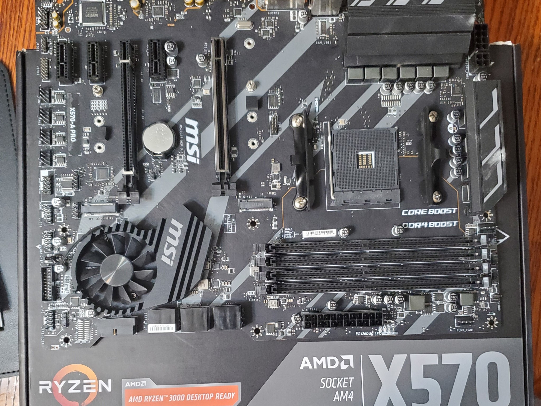 Pre-Owned MSI X570-A PRO AM4, AMD (X570APRO ) ATX Motherboard