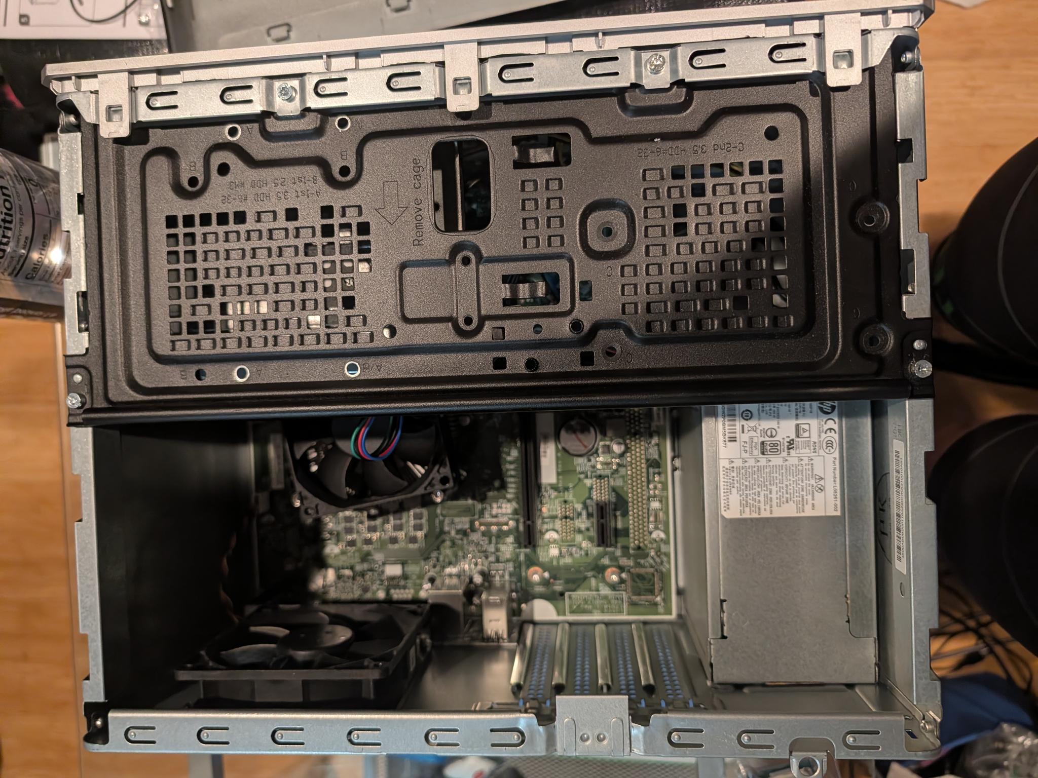 HP CPU + Mobo + PSU + Case + Cooler combo
