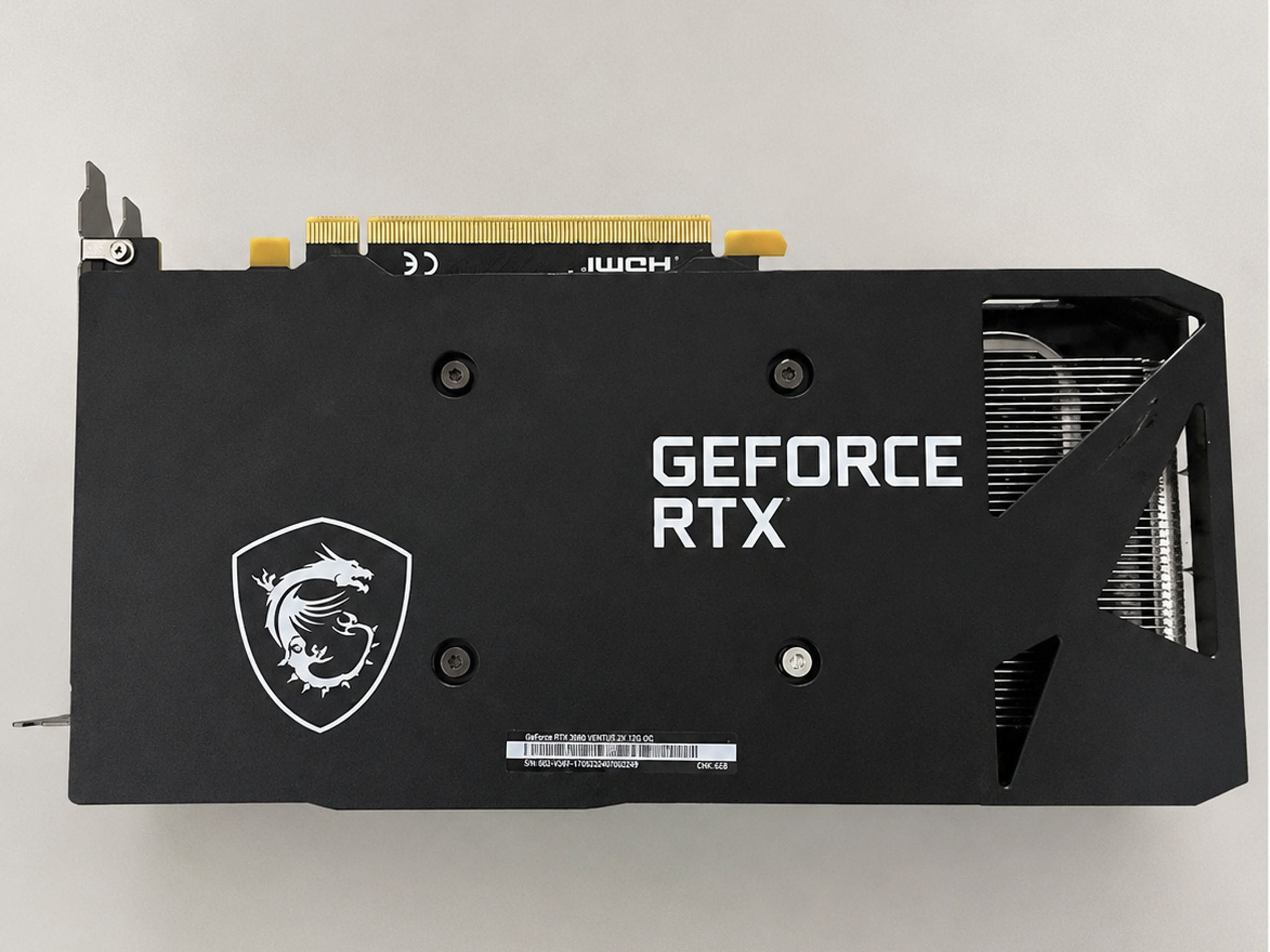 MSI GeForce RTX 3060 Ventus 2X 12G