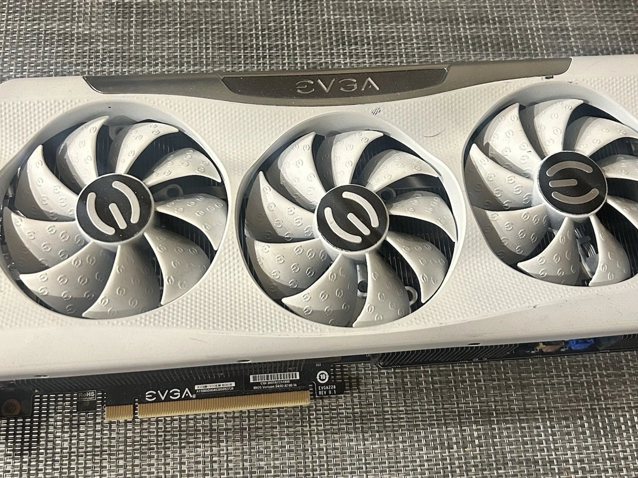 EVGA RTX 3080 FTW3 10GB WHITE