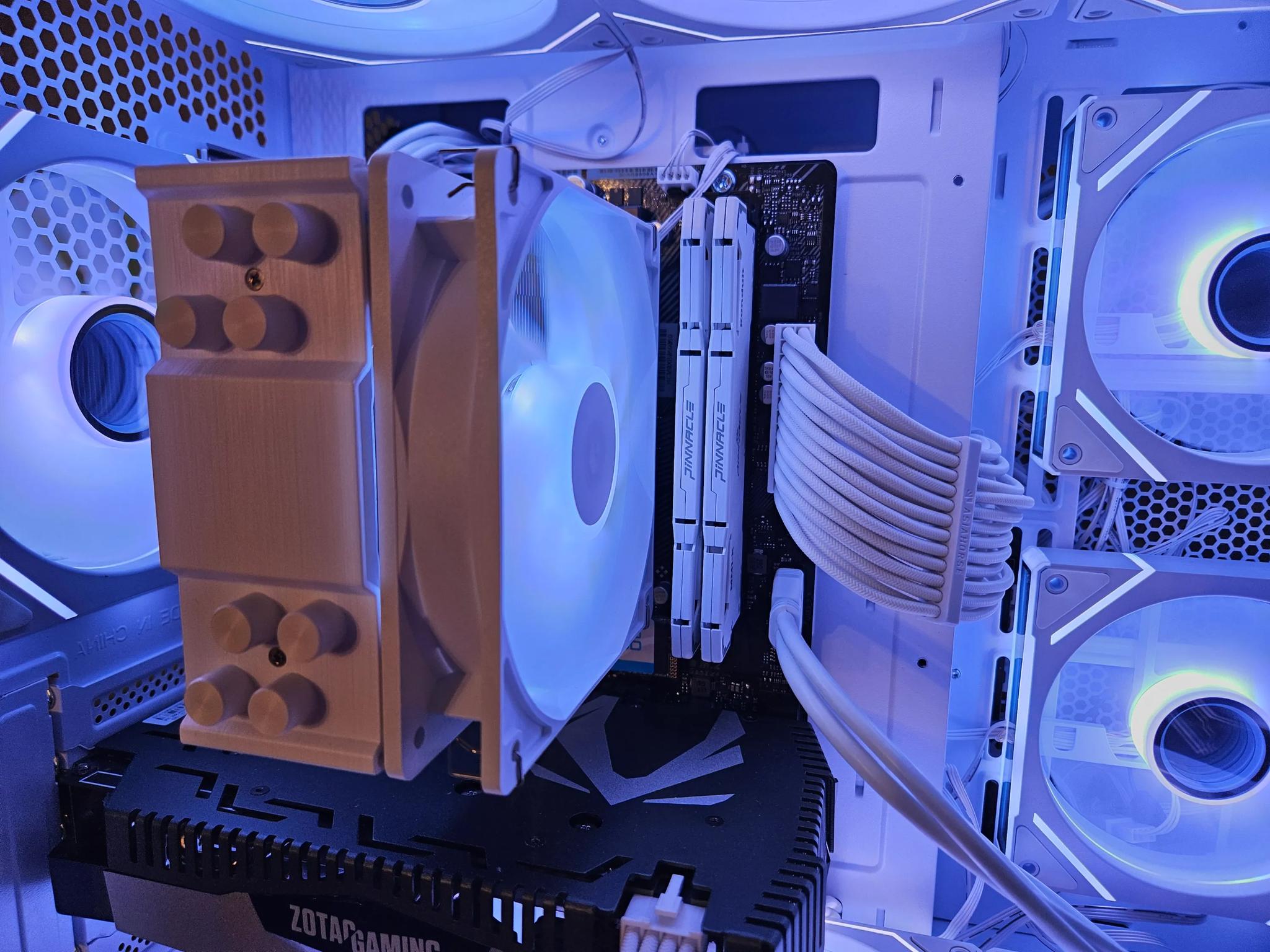 RTX 2060 Ryzen 5 3600x White RTX Fishtank Gaming PC