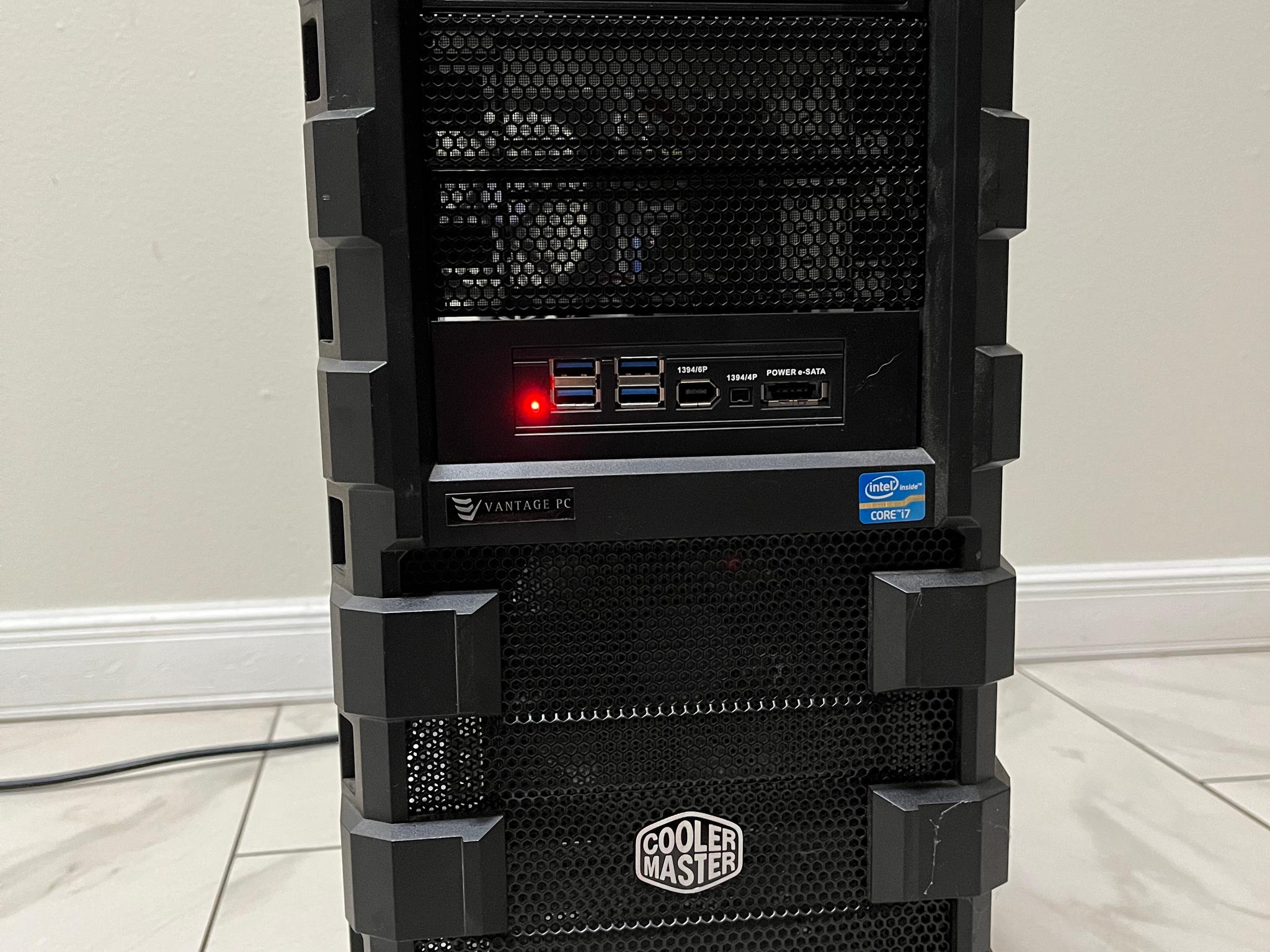 NVIDIA RTX 3070, Intel Core i7-8700, 16GB RAM, 500GB SSD - High FPS Gaming PC Wi-Fi & BT