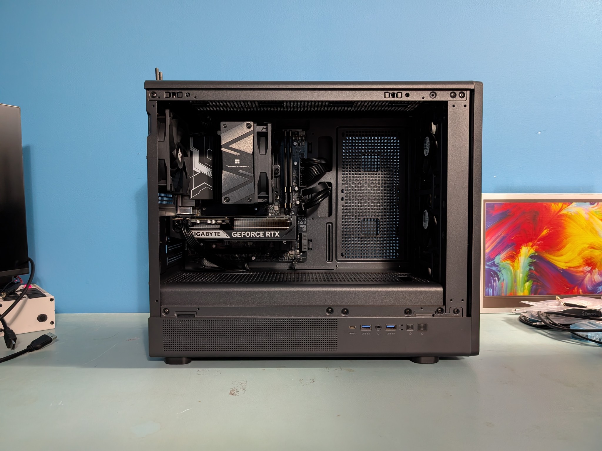 RTX 5060 Ti 16GB Gaming PC – Ryzen 5 7500F | 1440p Ultra | Black & Wood