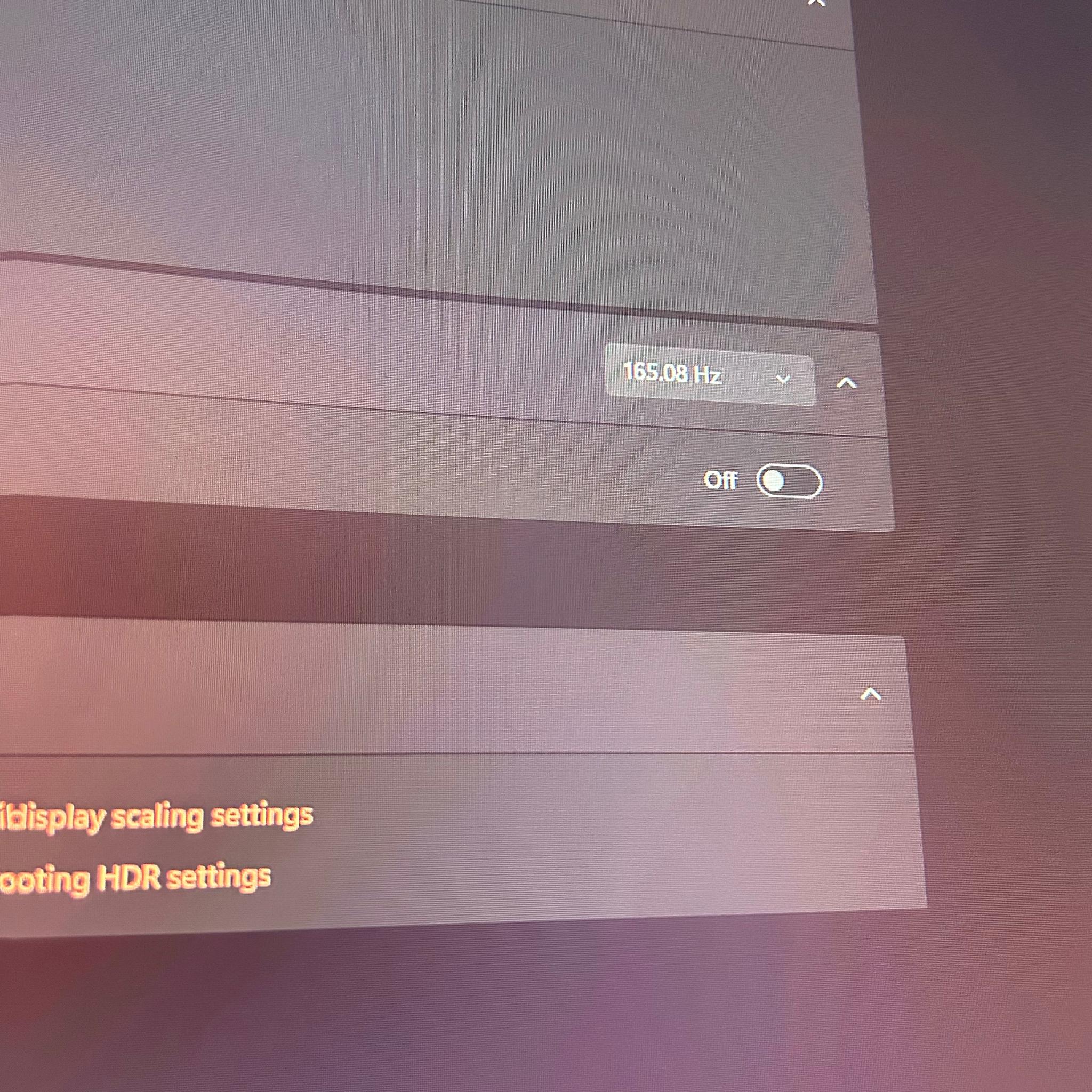 Dell 1440p 165hz Curved 32inch