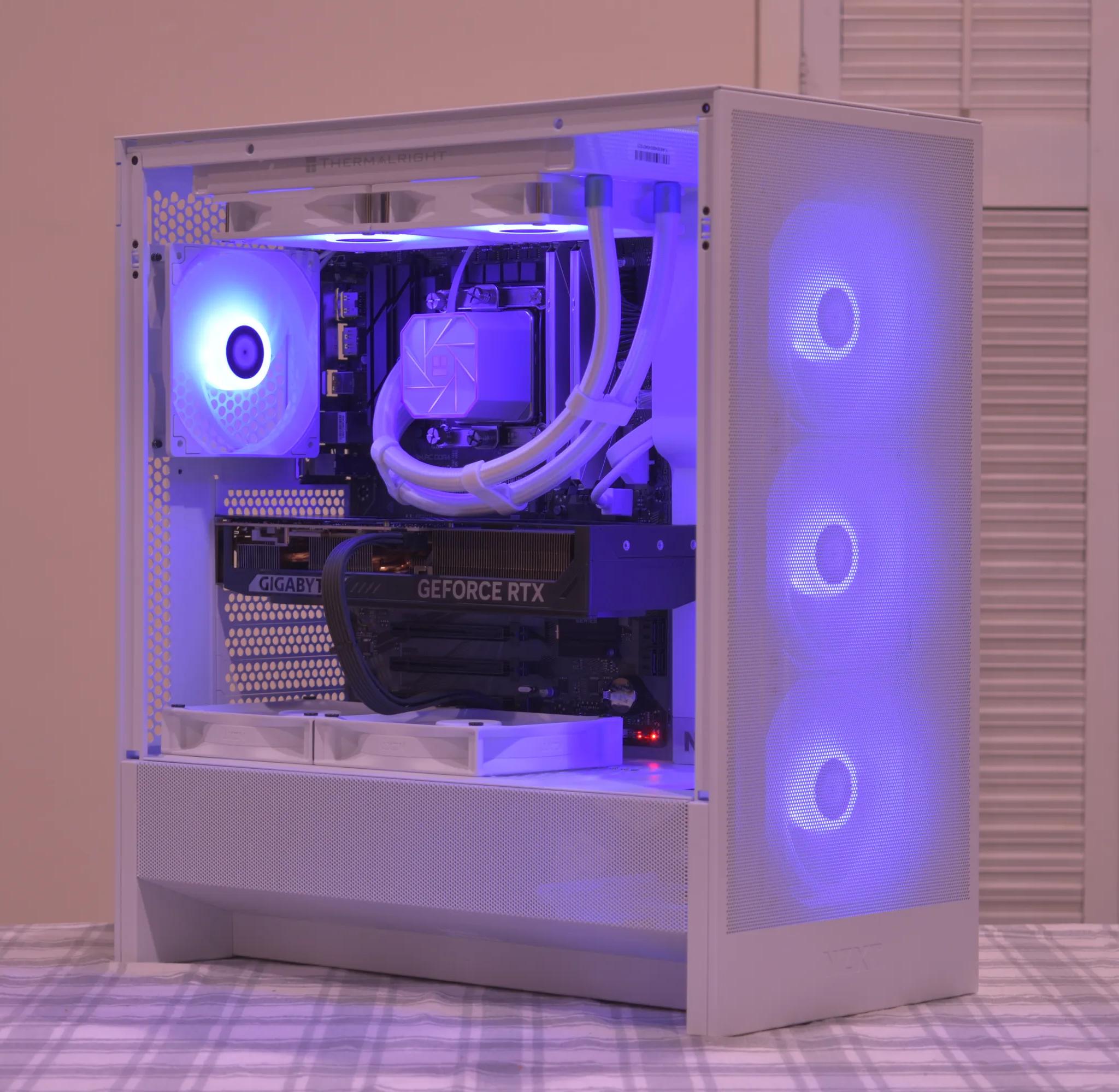 🚀Performance Gamer🚀 Intel i5 14600K | RTX 5070 12GB | 32GB DDR4 | 2TB nVME SSD | White | RGB+Wifi