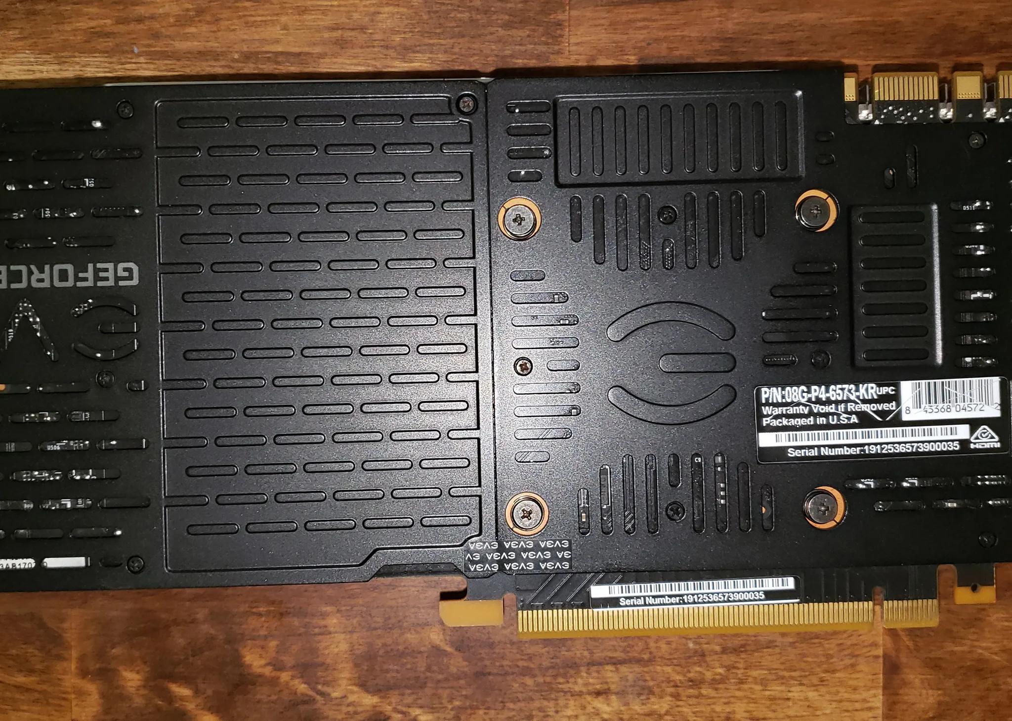 Evga GTX 1070 iCX graphics card *read*