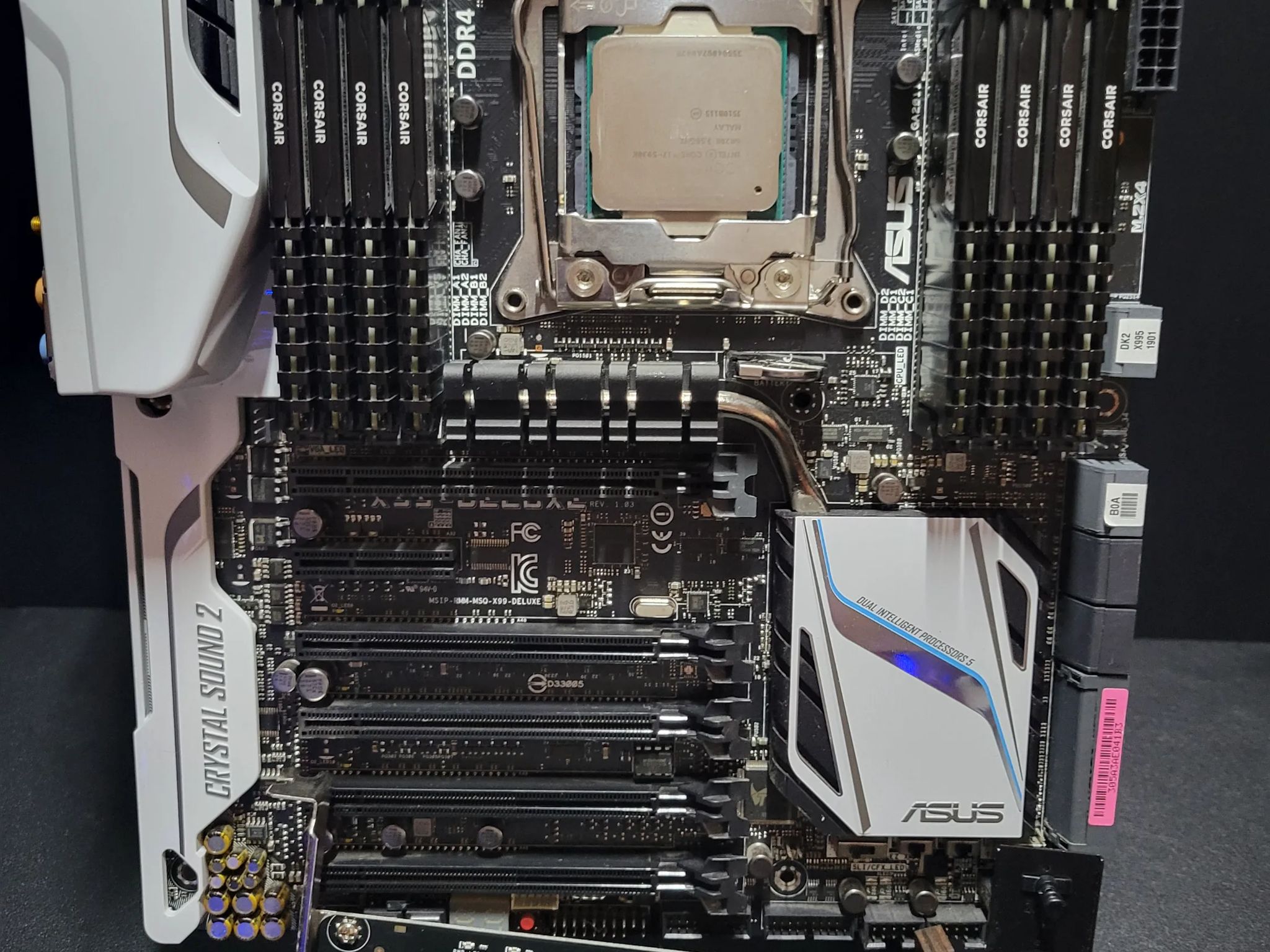 🚀 SUPER SALE: ASUS X99-DELUXE, i7-5930K, 64GB DDR4 RAM, 1TB M.2 - Power Up Your Rig! 💥