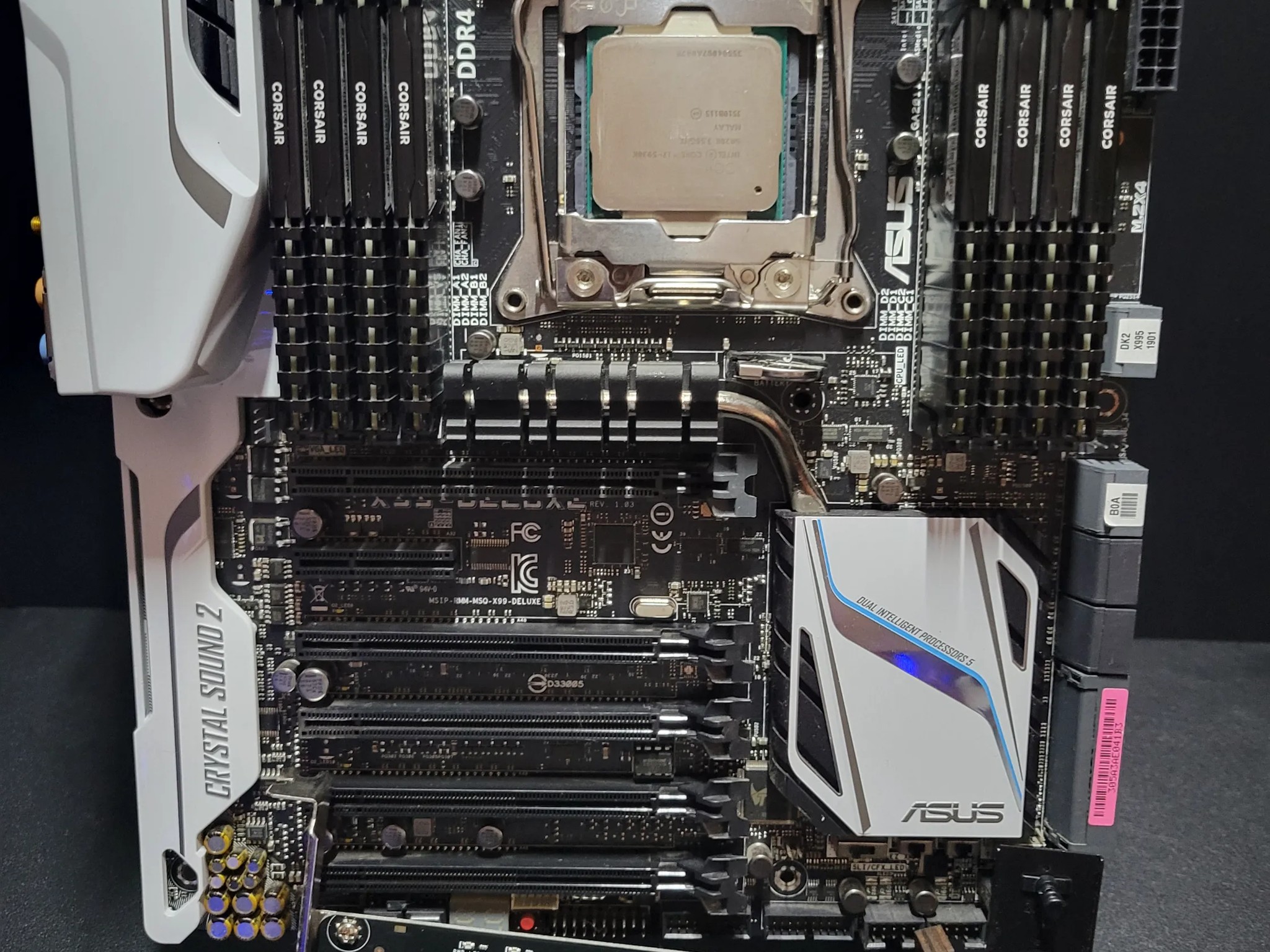 🚀 SUPER SALE: ASUS X99-DELUXE, i7-5930K, 64GB DDR4 RAM, 1TB M.2 - Power Up Your Rig! 💥