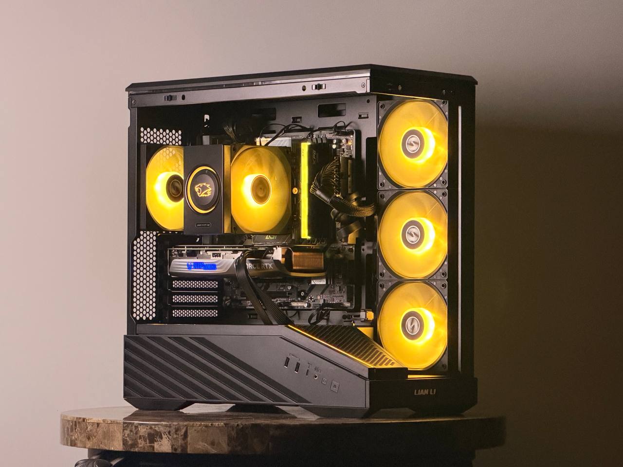 FREE SHIP 🖤🌈 Black RGB Gaming PC | RTX 4070 W/ WARRANTY | Core 5 225F | 1TB NVME SSD | 16 GB DDR5