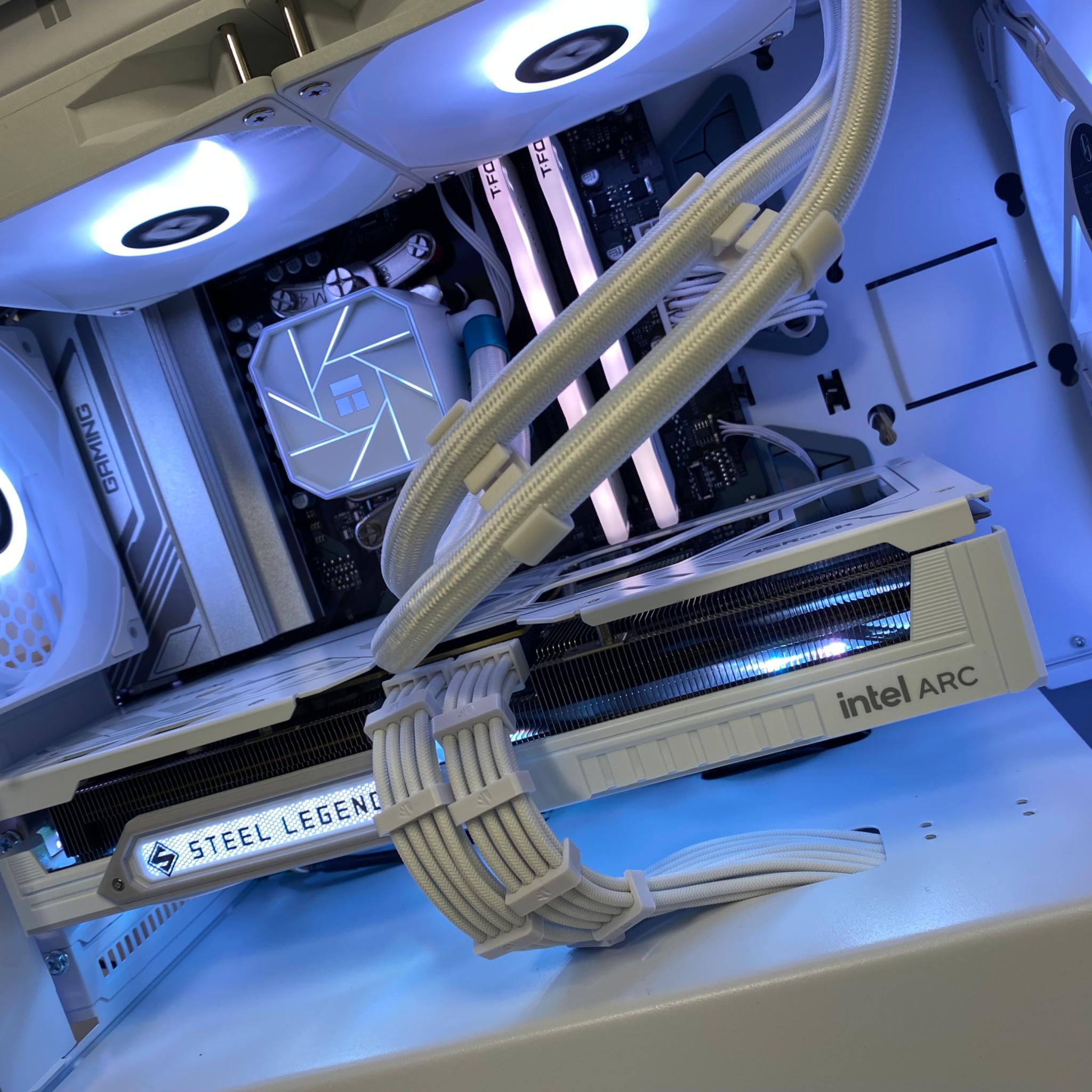 ❄️ "Frost Vortex" Gaming PC – Power and Style Combined! ❄️