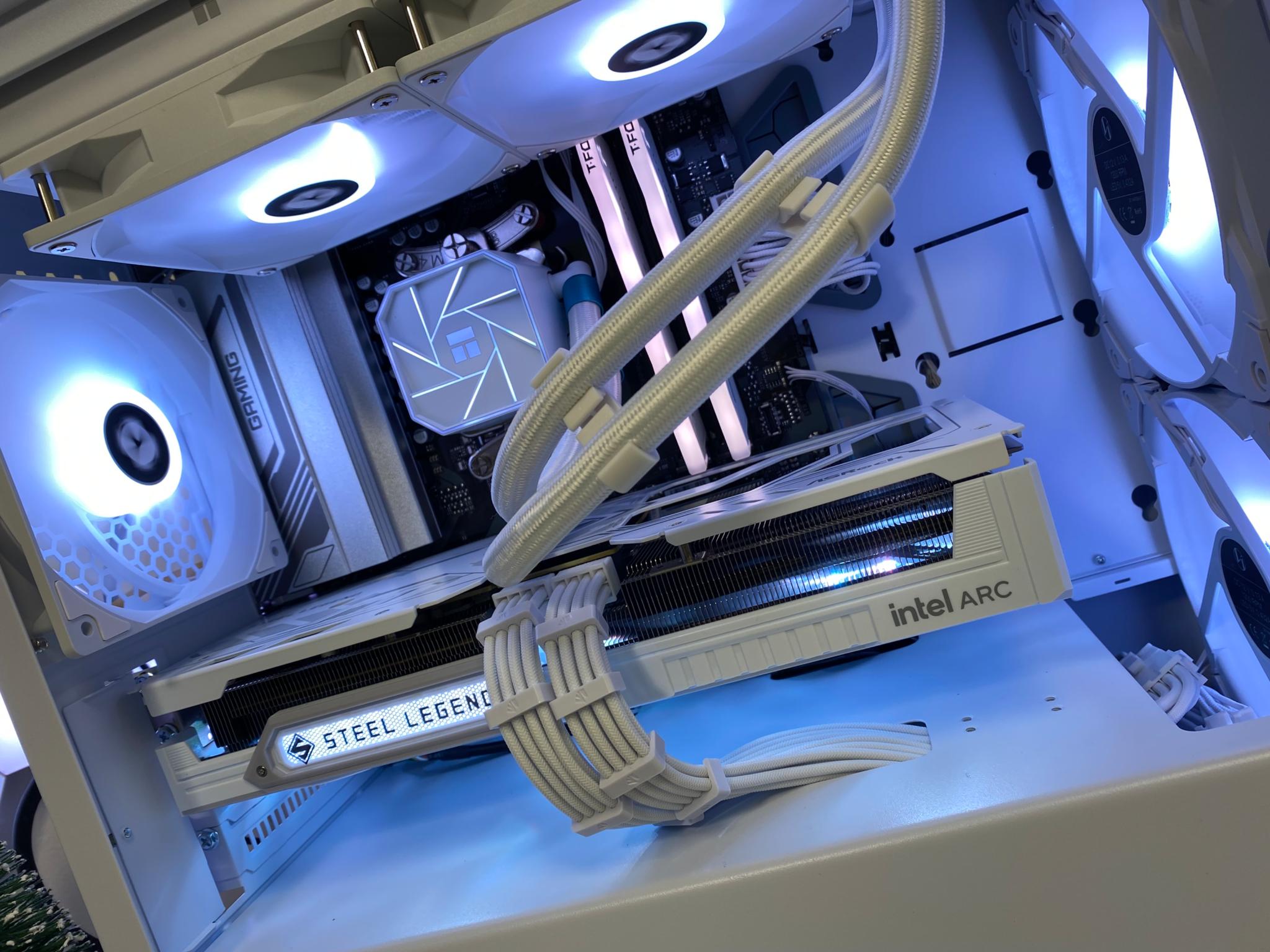 ❄️ "Frost Vortex" Gaming PC – Power and Style Combined! ❄️