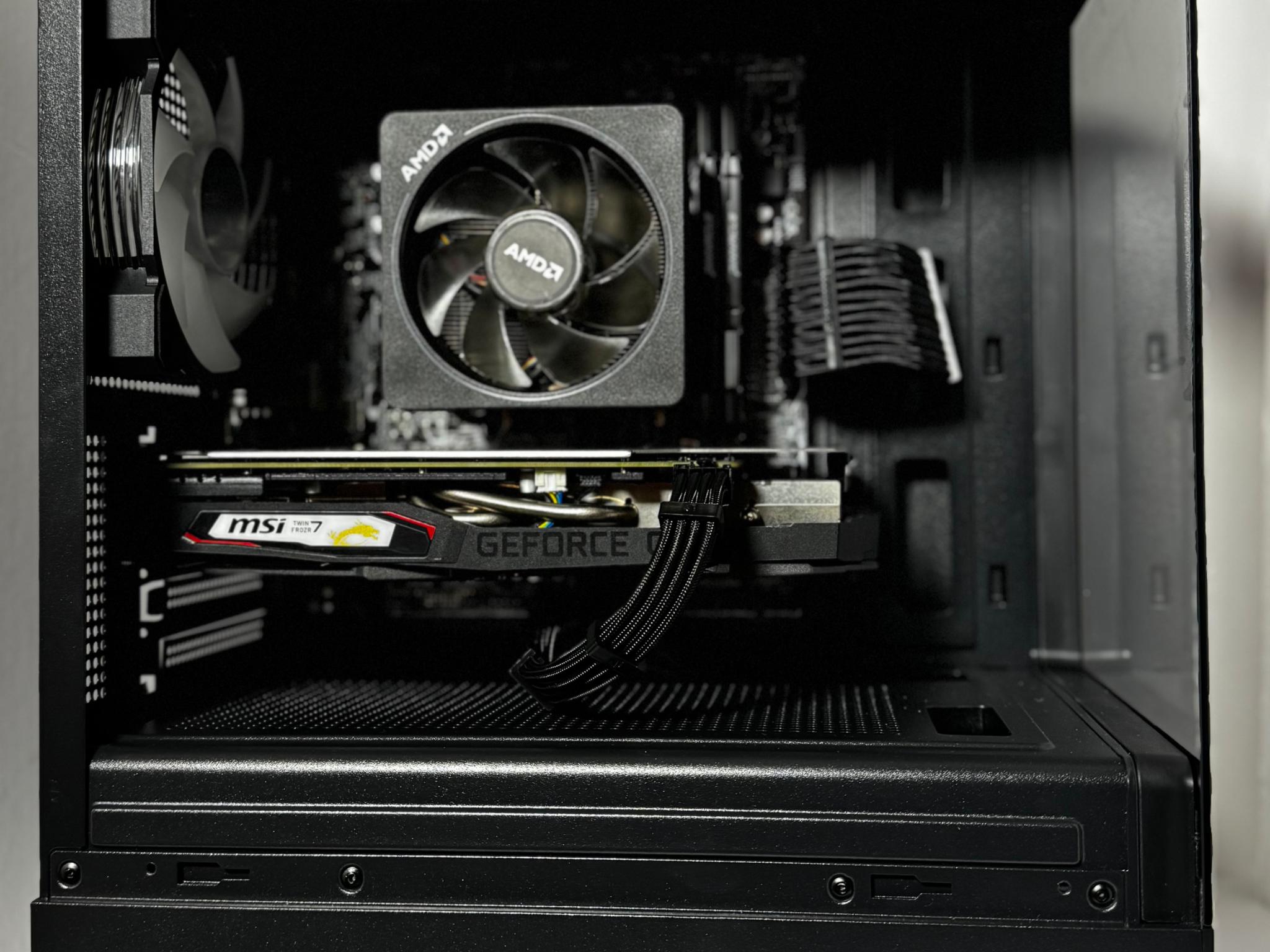 🏴DARKNIGHT🏴 | RYZEN 7 1700X | NVIDIA 1660 | 1TB SSD | 16GB DDR4 | BT/WIFI | WIN 11