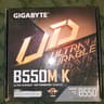 GIGABYTE B550M K Motherboard MicroATX [AMD B550 Chipset]