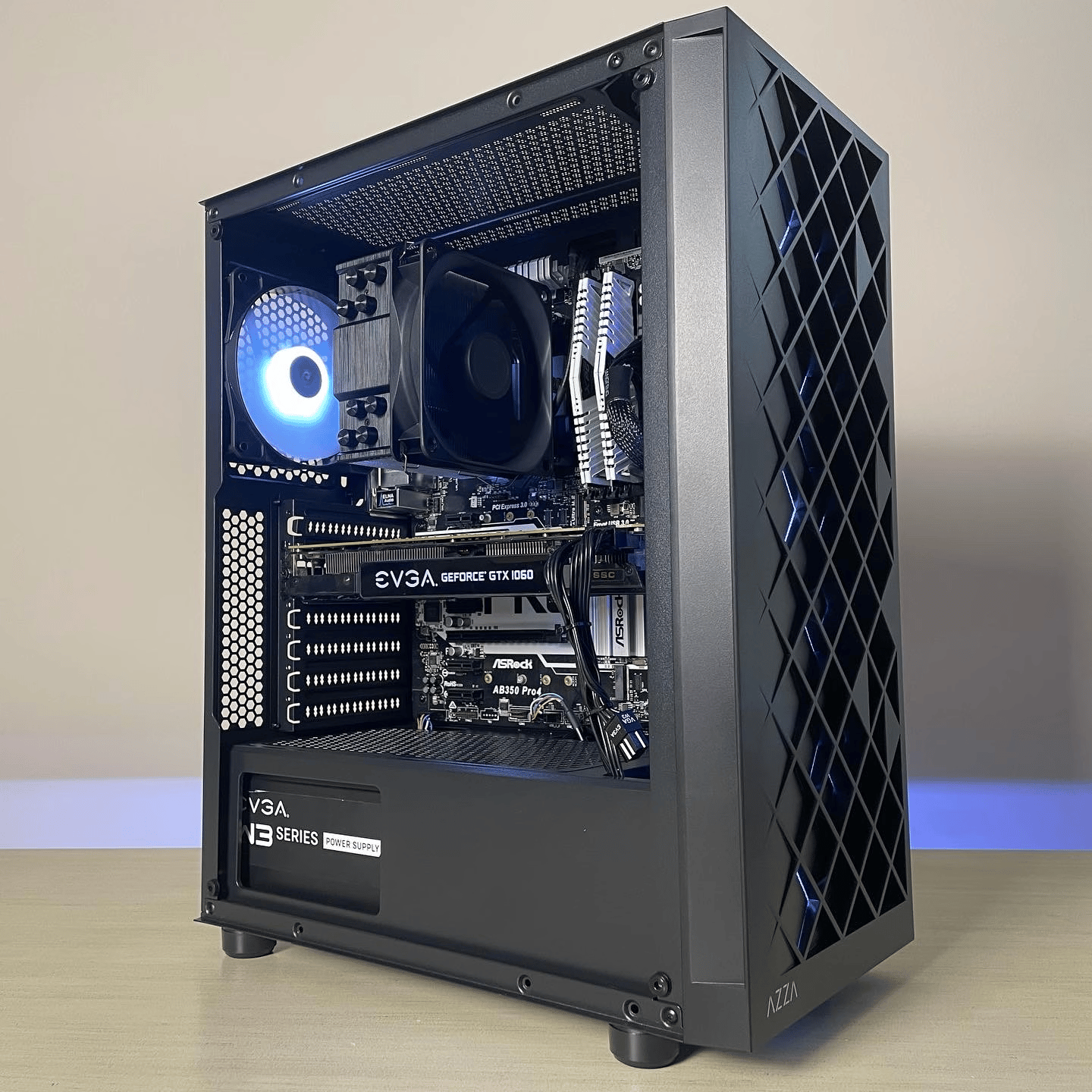 Gaming Pc Custom Built Gtx 1060/i5 10th/16gb Ram/256gb SSD Rgb