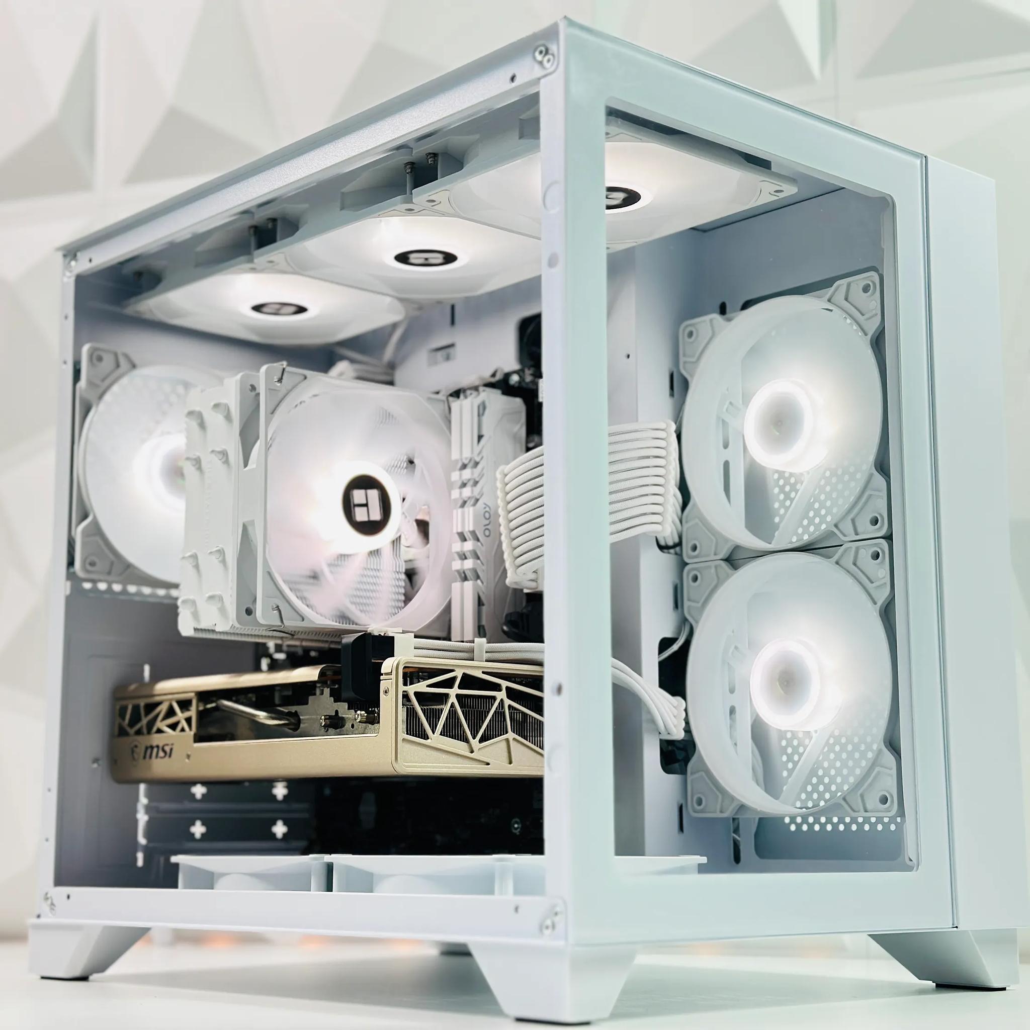 🤍🏔️❄️🌨️Alaska 🐻🌲AMD RX 5700 XT 8GB❄️Intel 12100F❄️16GB DDR4❄️1TB NVME SSD