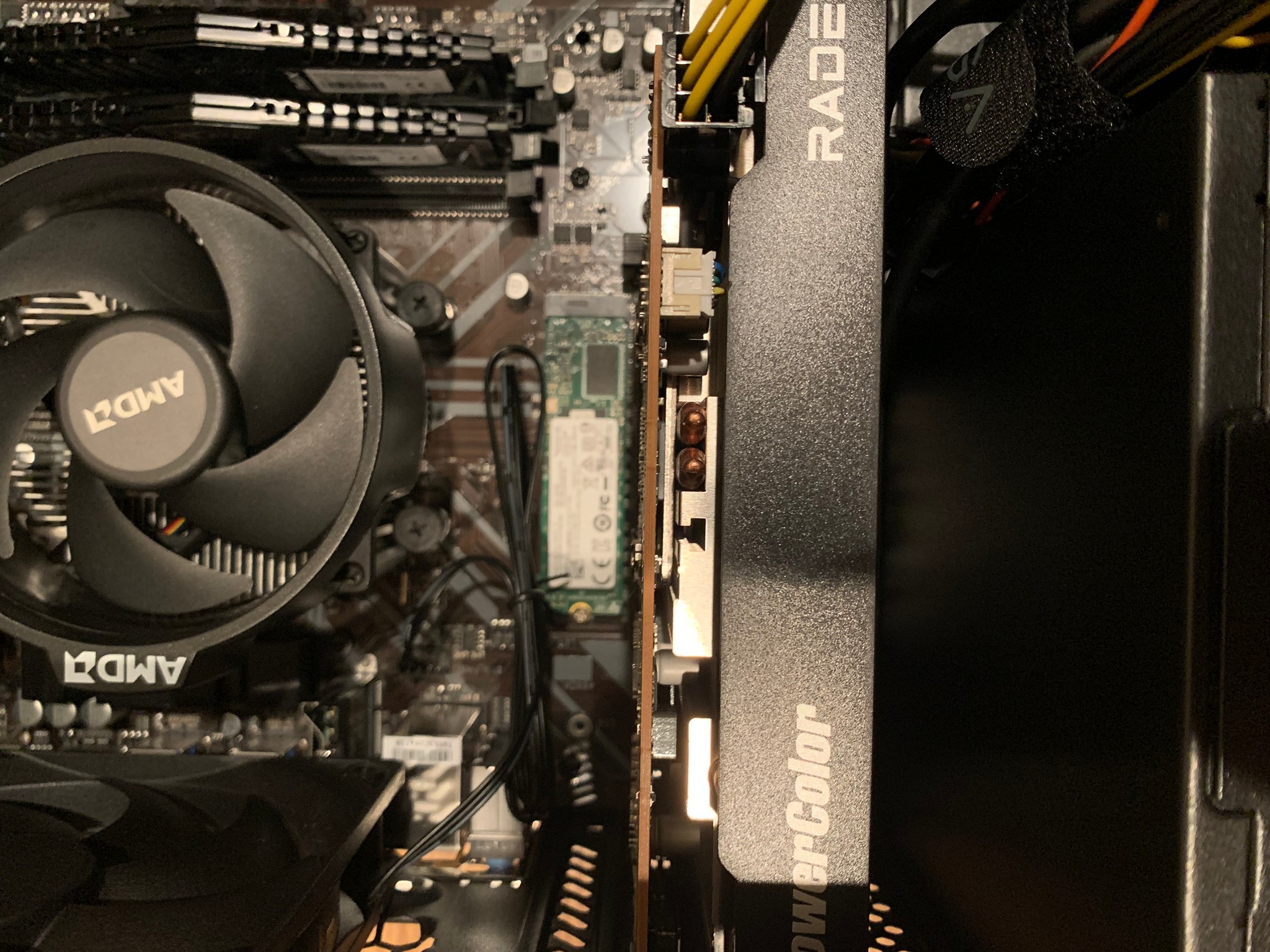 Custom Like New Mid-Range Budget Gaming PC R5 3600 RX 6500 XT 16GB RAM 128GB SSD 500GB HDD Windows