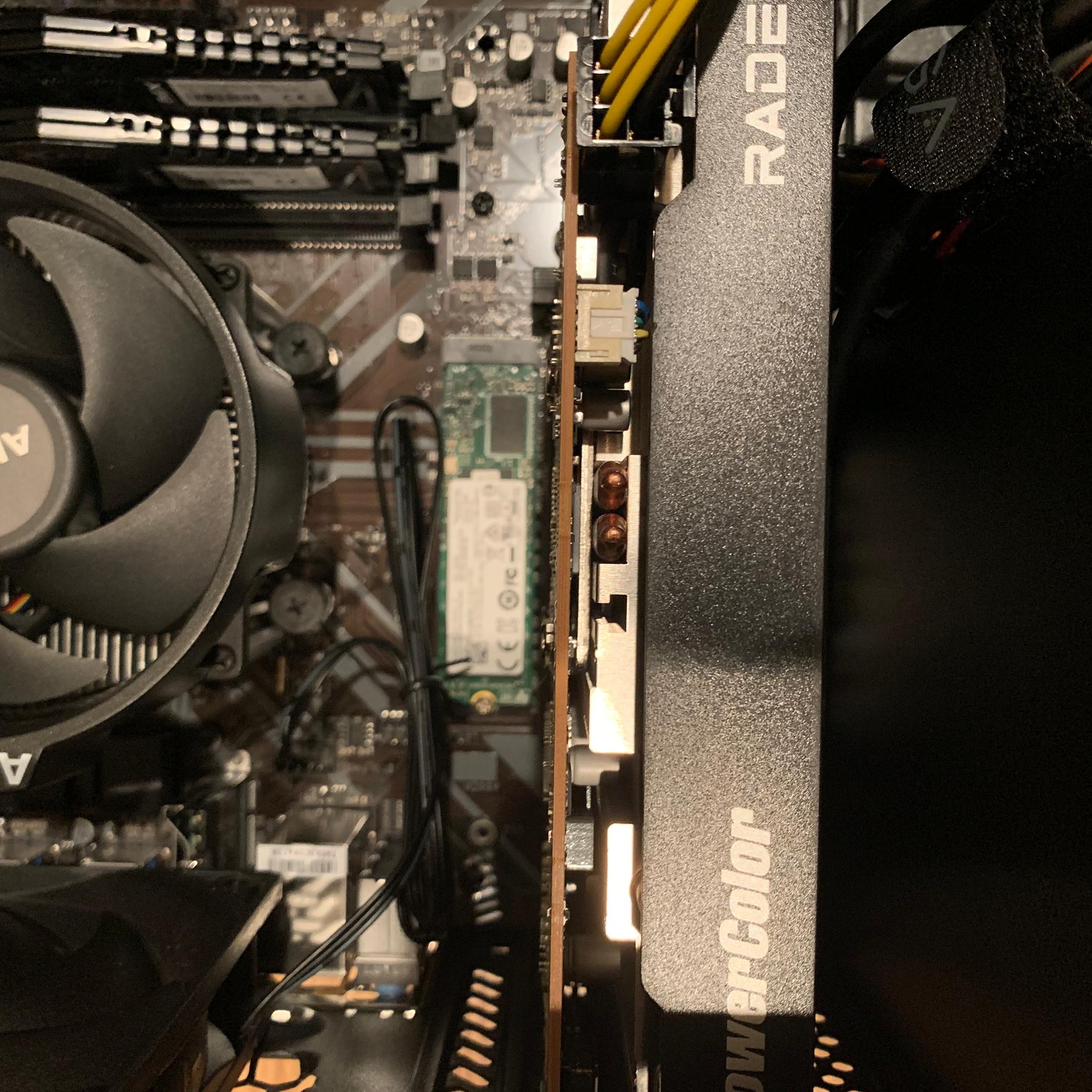 Custom Like New Mid-Range Budget Gaming PC R5 3600 RX 6500 XT 16GB RAM 128GB SSD 500GB HDD Windows