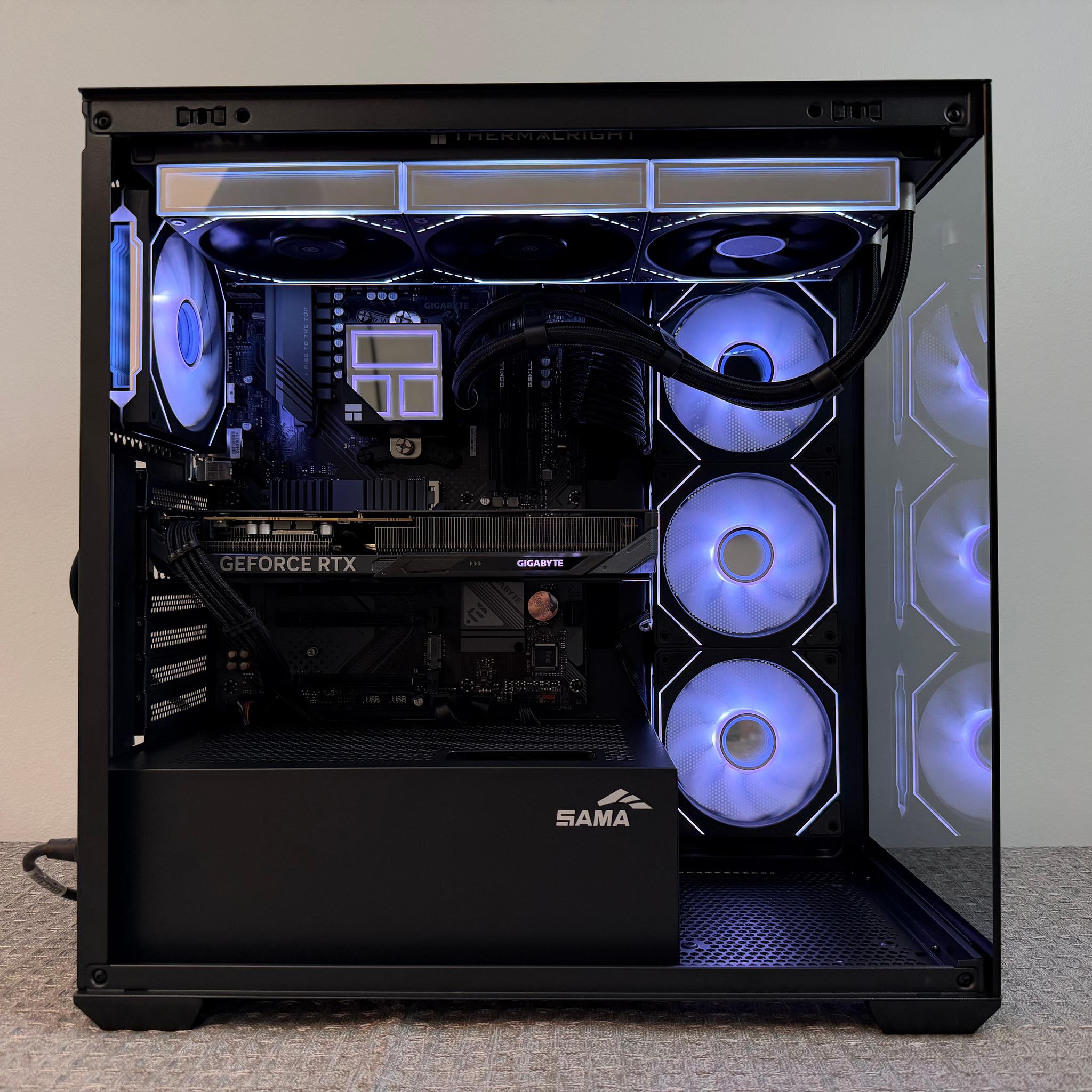 RTX 5060 8GB OC • RYZEN 5 5600 • B550 WIFI • 16GB DDR4 • 512GB SSD • 360MM AIO NEW CUSTOM GAMING PC